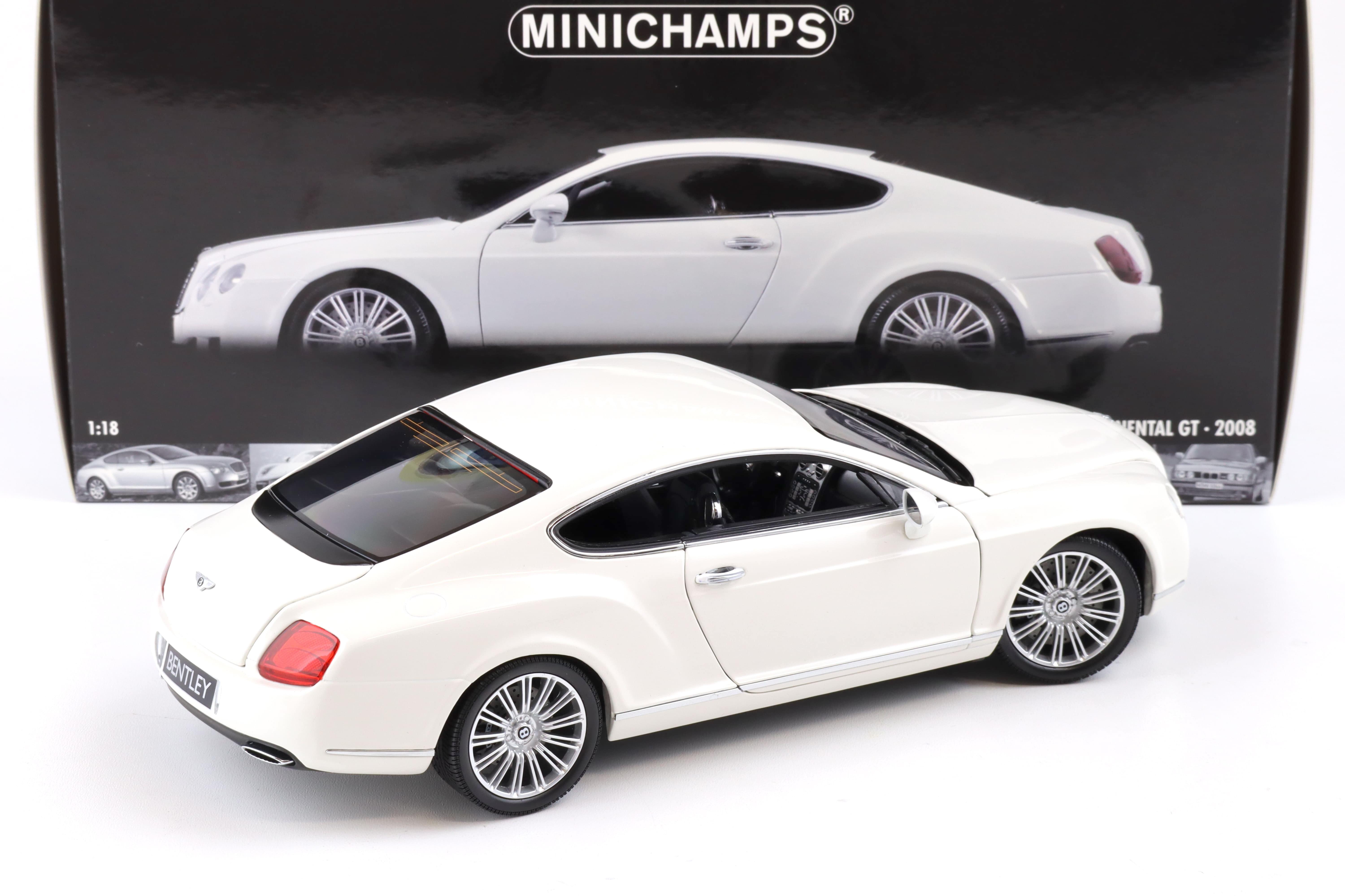 1:18 Minichamps Bentley Continental GT 2008 white