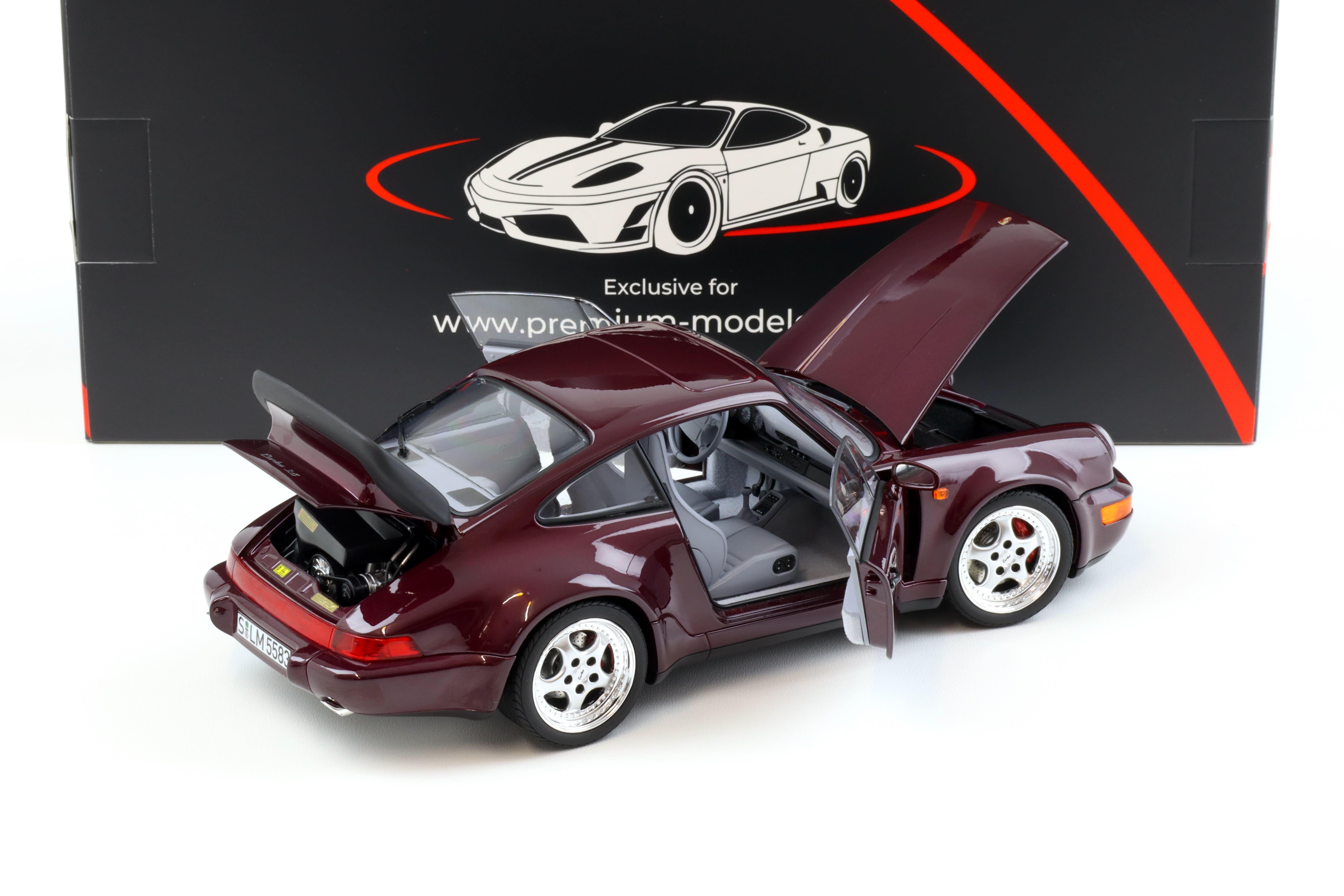 PREORDER 1:18 Norev Porsche 911 964 Turbo 3.6 Coupe 1993 Amethyst metallic - Limited 999 pcs.