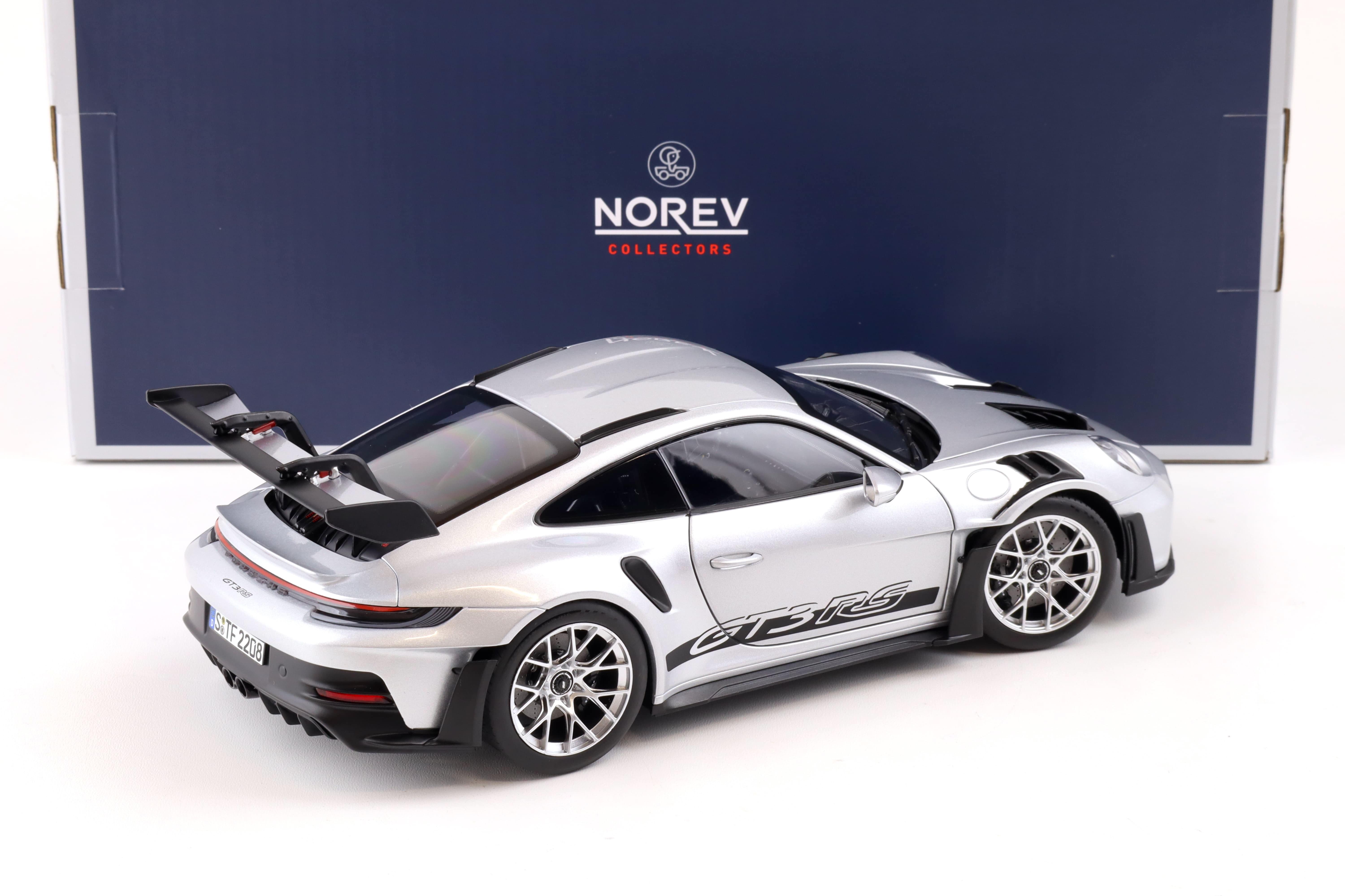 1:18 Norev Porsche 911 (992) GT3 RS Coupe 2022 GT-silver metallic 187357
