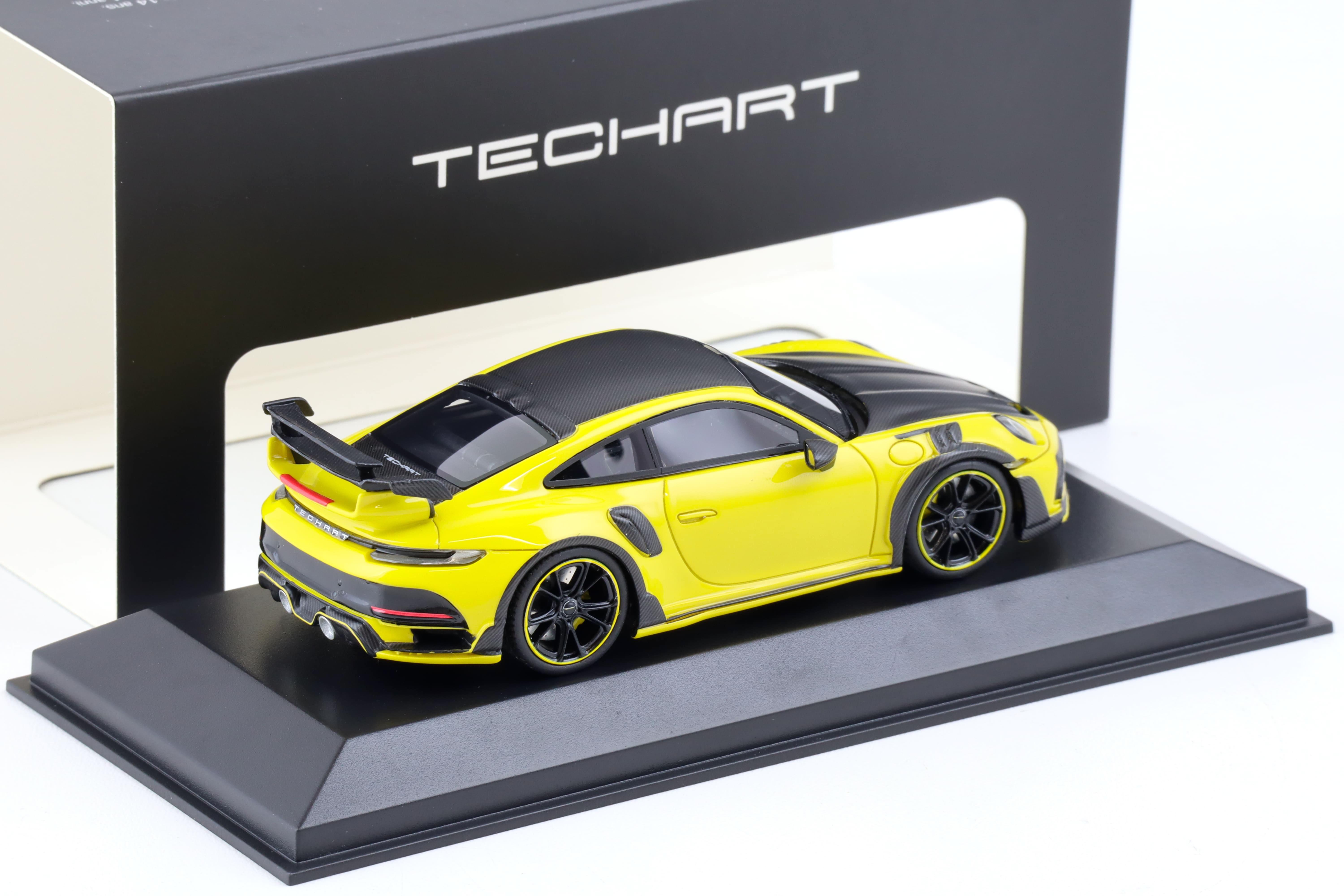 1:43 TECHART Collection Porsche 911 (992) Techart GTStreet R Coupe Racing yellow