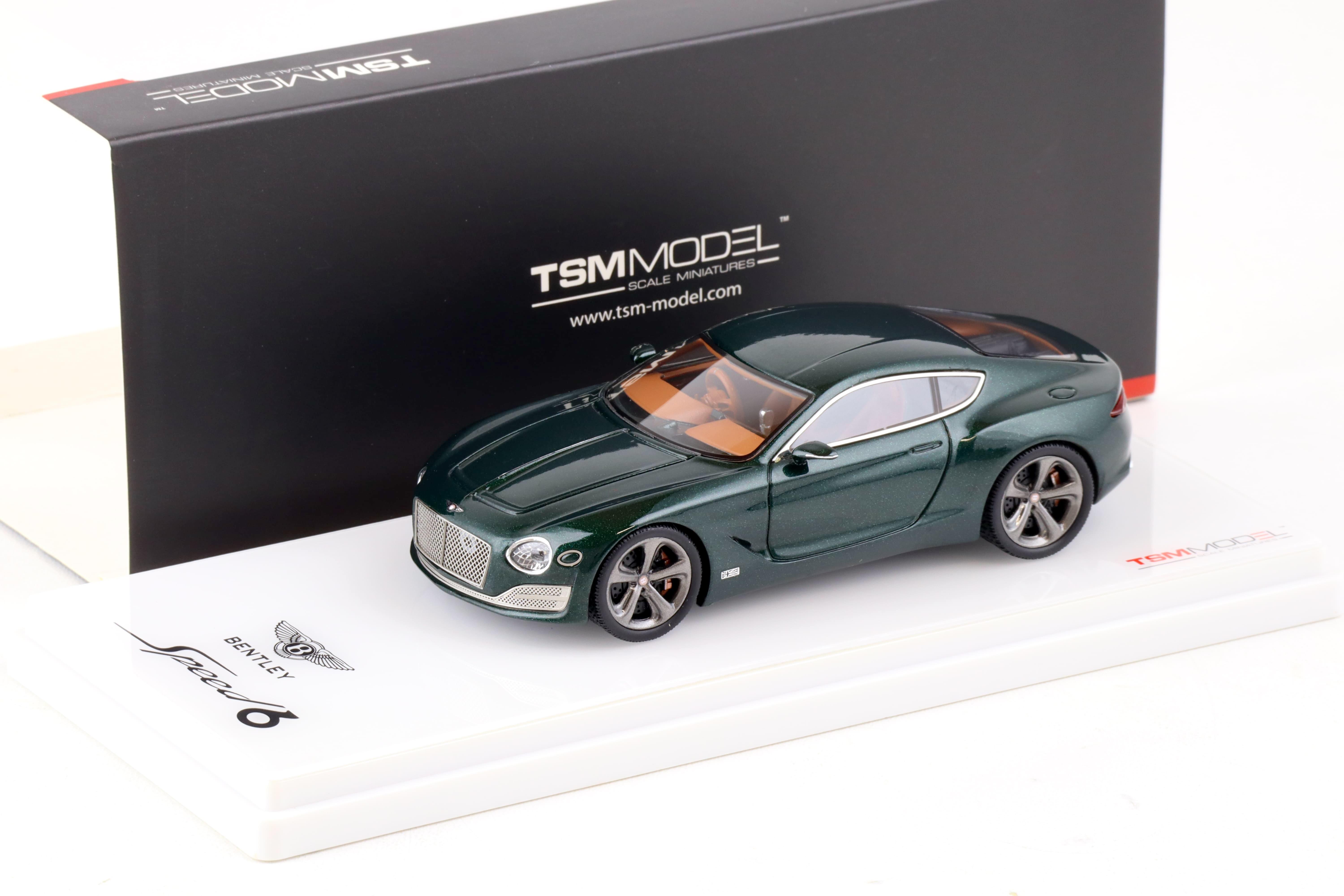 1:43 TSM Model 2015 Bentley EXP 10 Speed 6 dark green metallic TSM430282