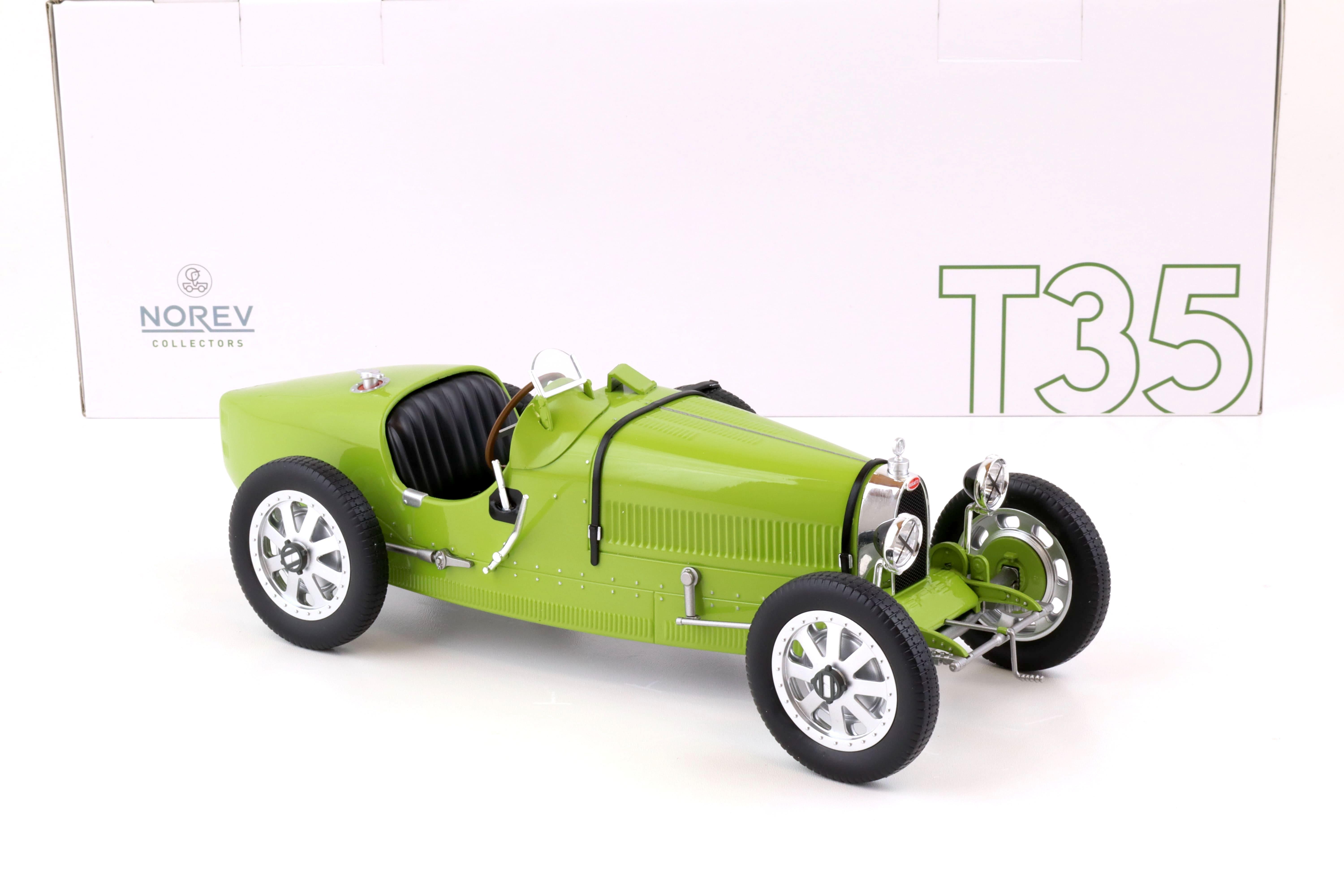 1:12 Norev Bugatti T35 olive green 1925 - Limited 100 pcs.