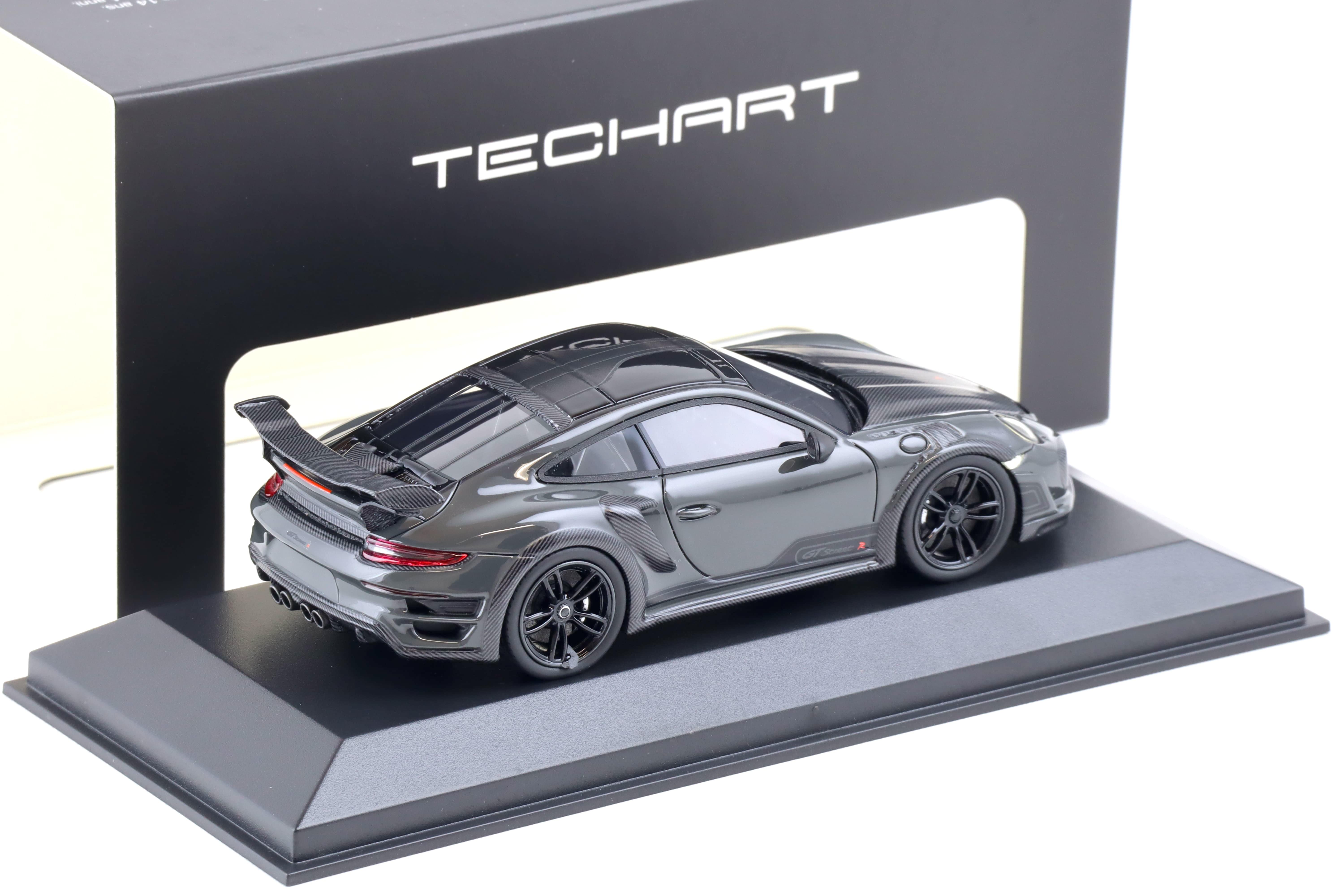 1:43 TECHART Collection Porsche 911 (991) Techart GTStreet R Coupe slate grey