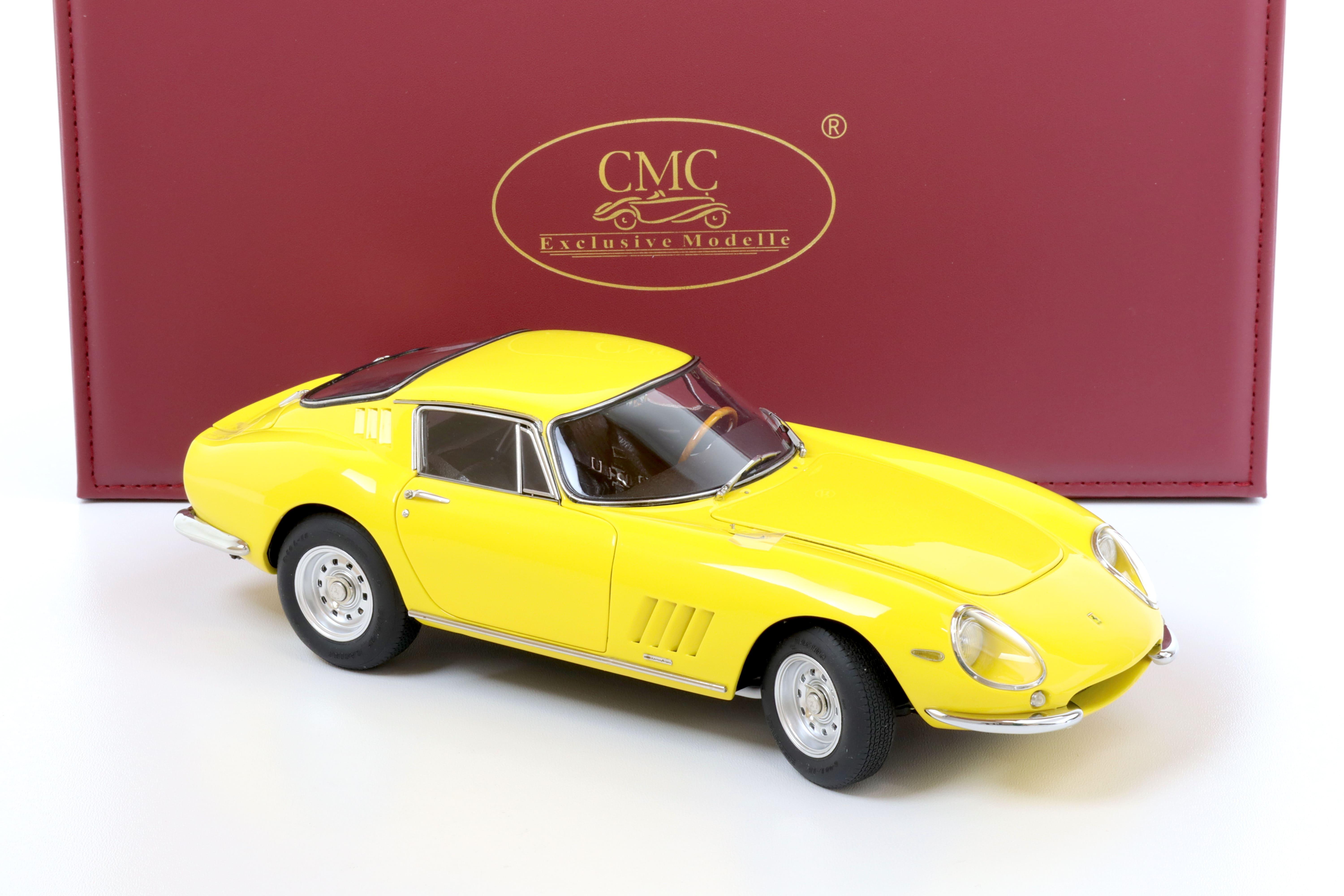 1:18 CMC Ferrari 275 GTB/C Coupe 1966 Modena yellow M-240 - Limited 1000 pcs.