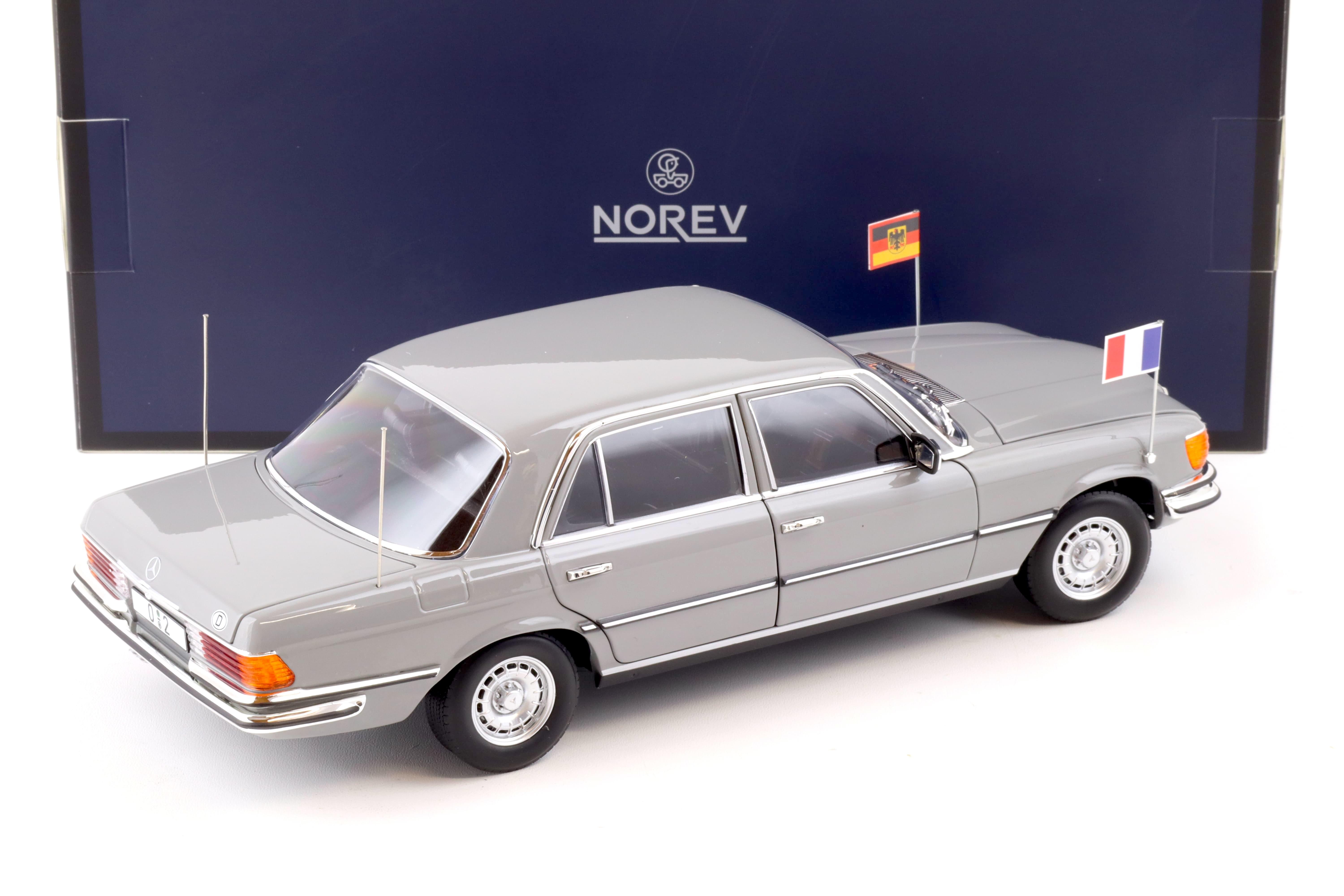 1:18 Norev Mercedes 350 SEL W116 Staatslimousine Helmut Schmidt - Limited 300 pcs.