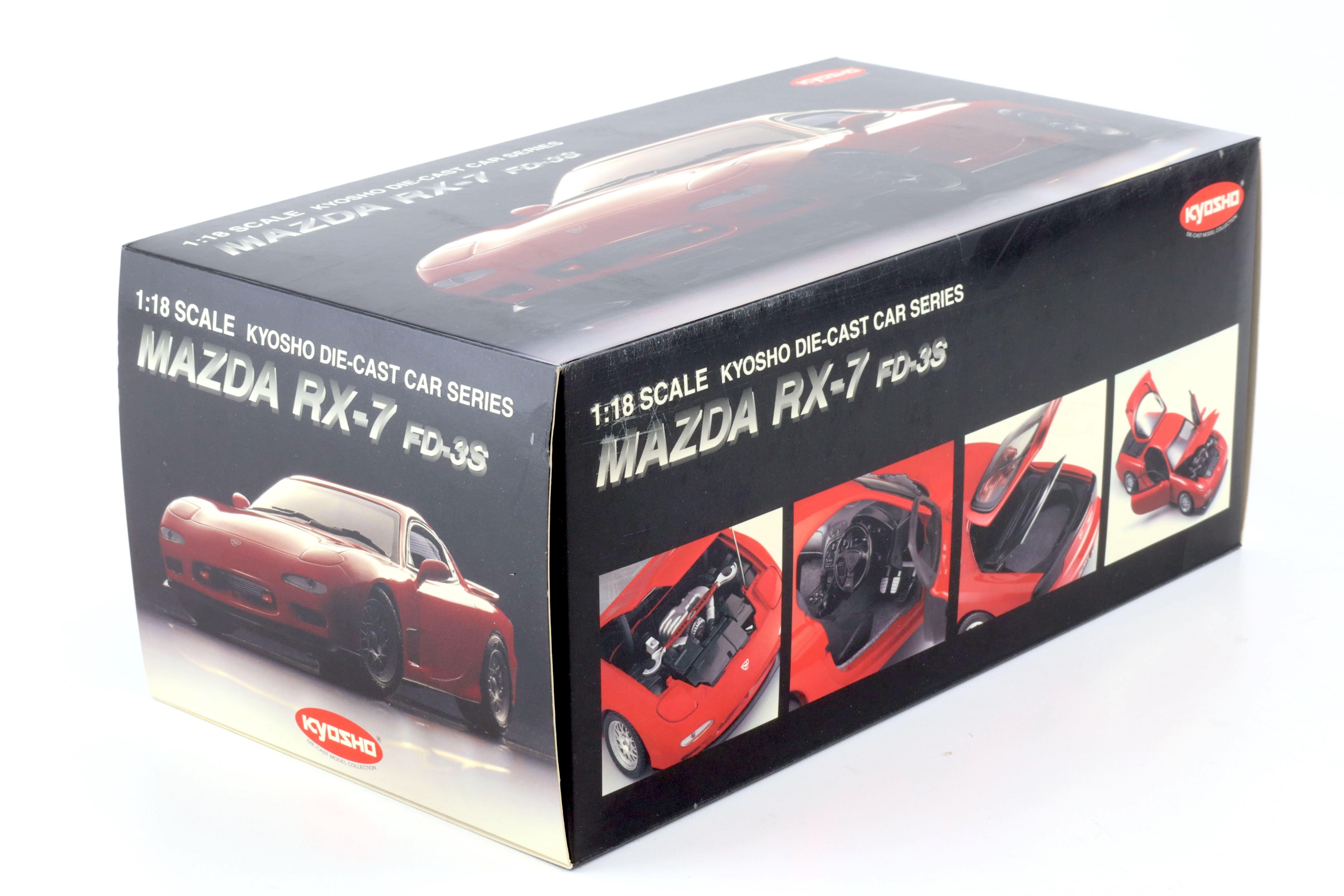 1:18 Kyosho Mazda RX-7 FD-3S Coupe 1995 silver 08002S