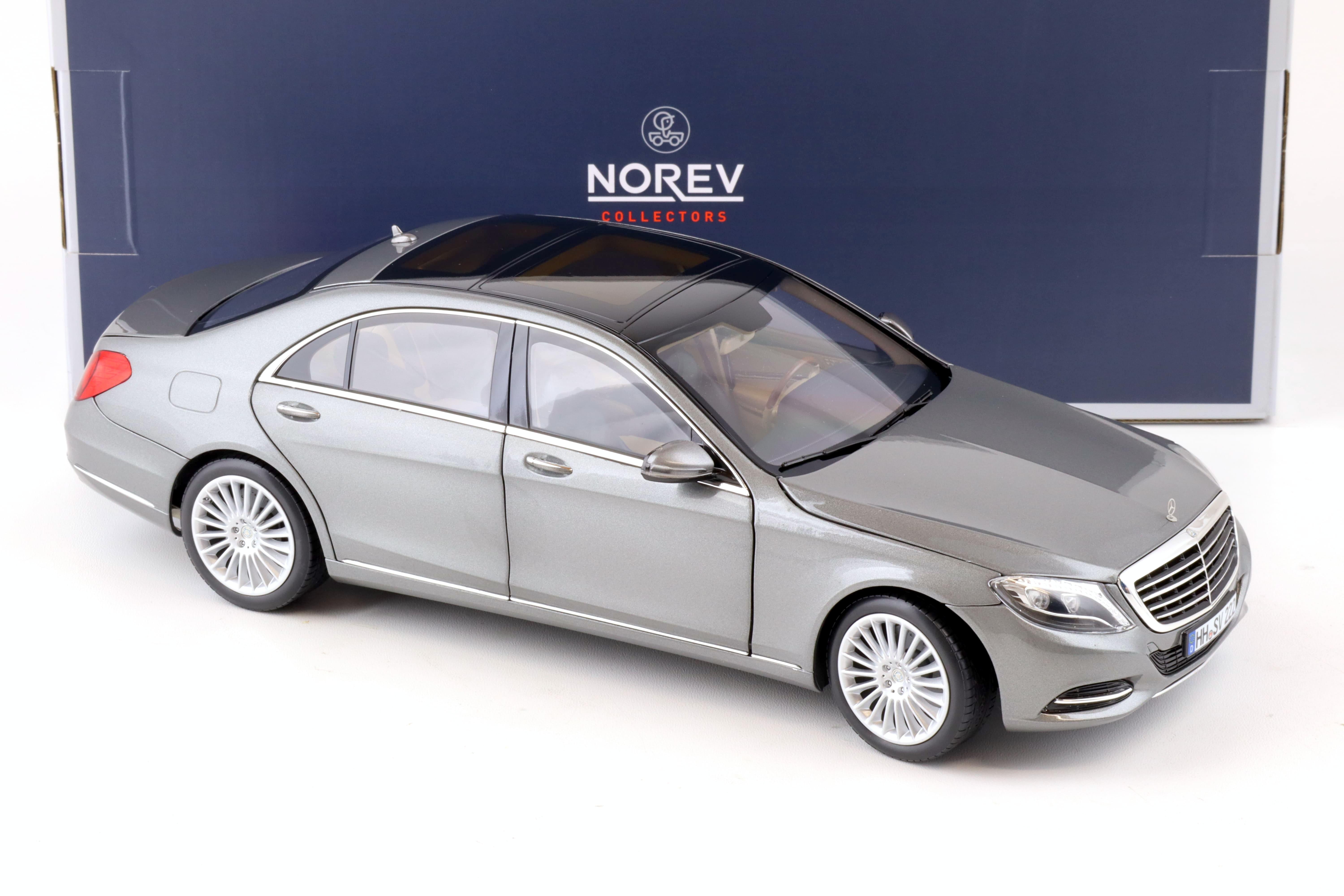 1:18 Norev Mercedes S-Klasse S-Class (W222) Limousine 2013 silver/ grey metallic 183481