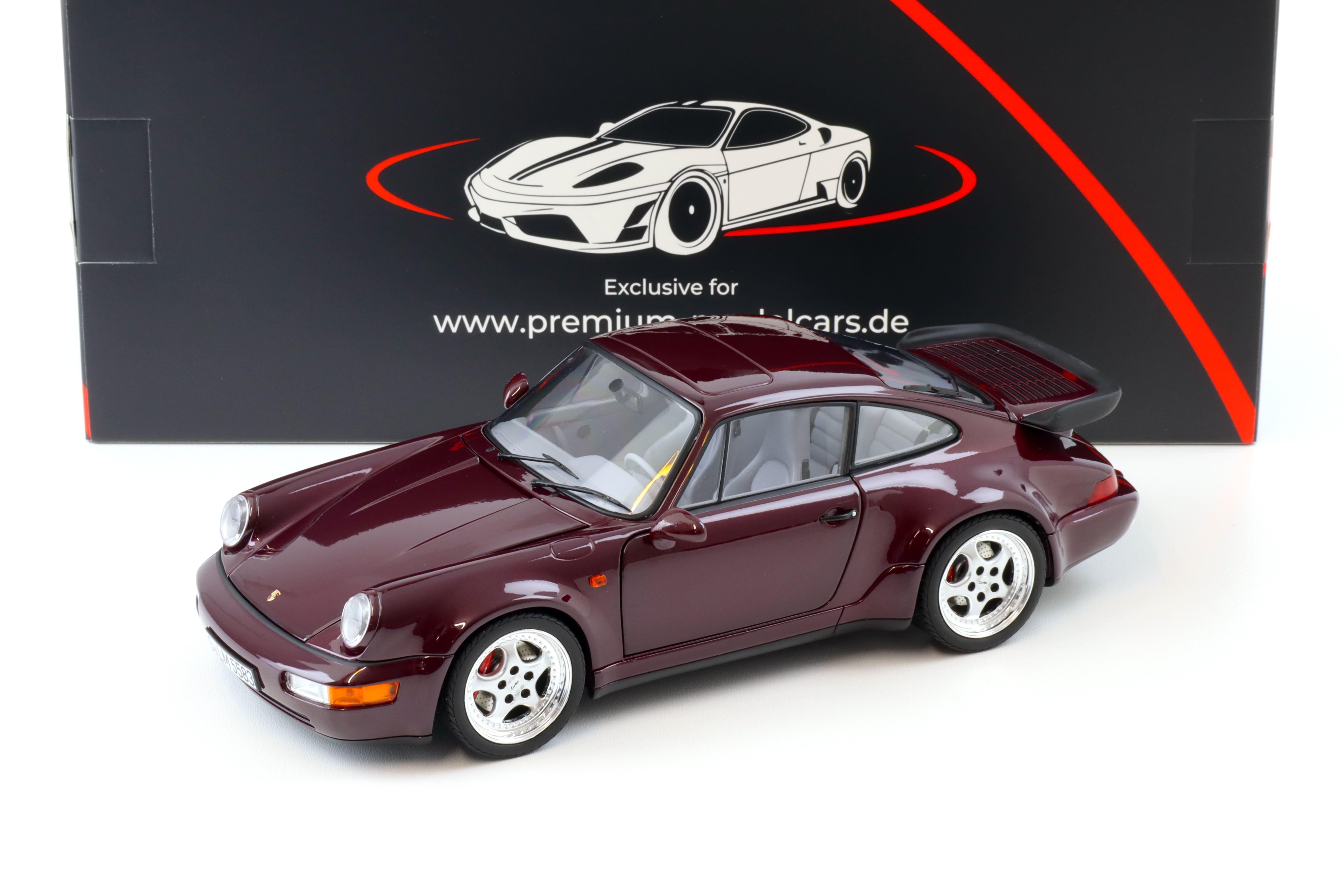 PREORDER 1:18 Norev Porsche 911 964 Turbo 3.6 Coupe 1993 Amethyst metallic - Limited 999 pcs.