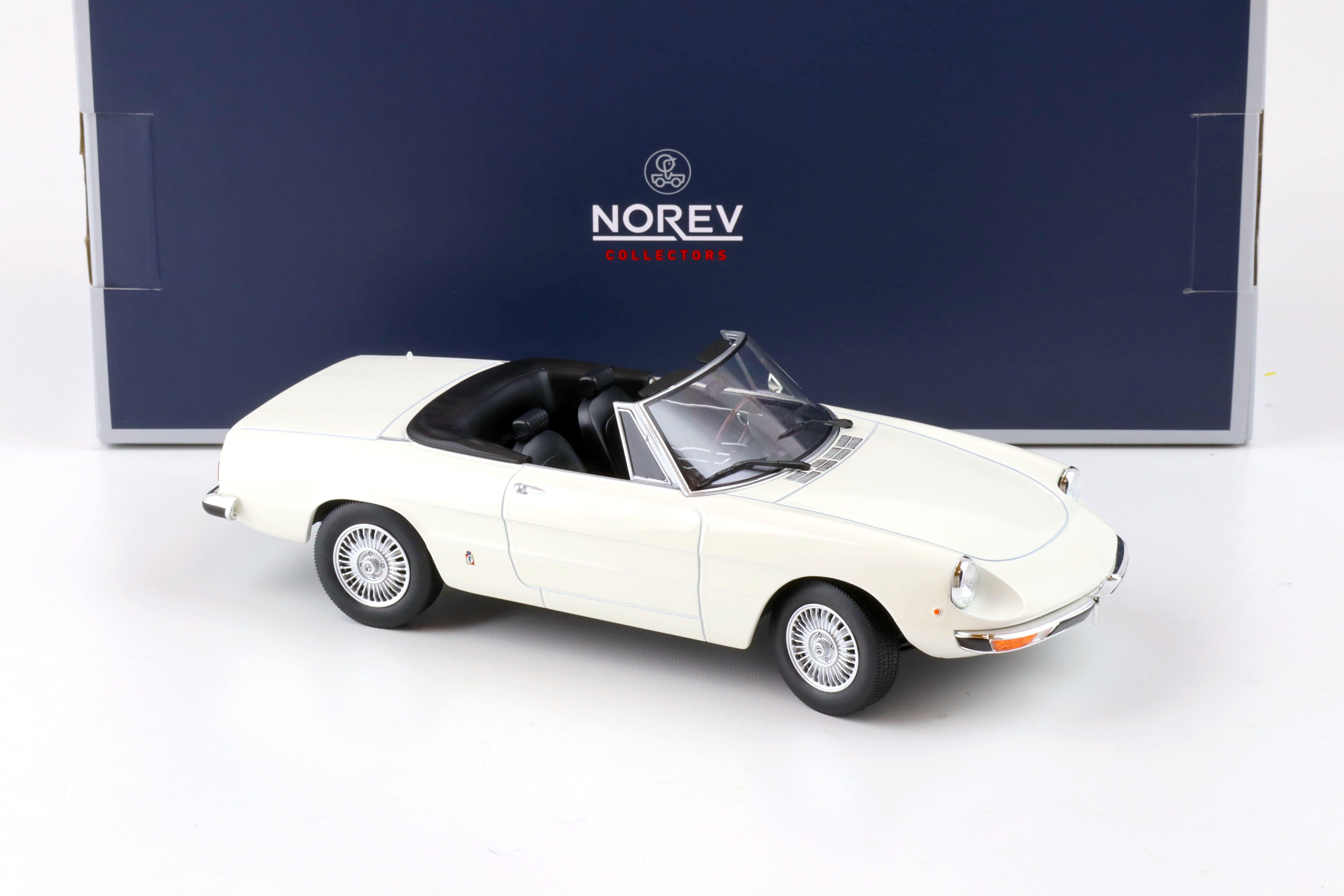 1:18 Norev Alfa Romeo 2000 Spider with Top 1978 white