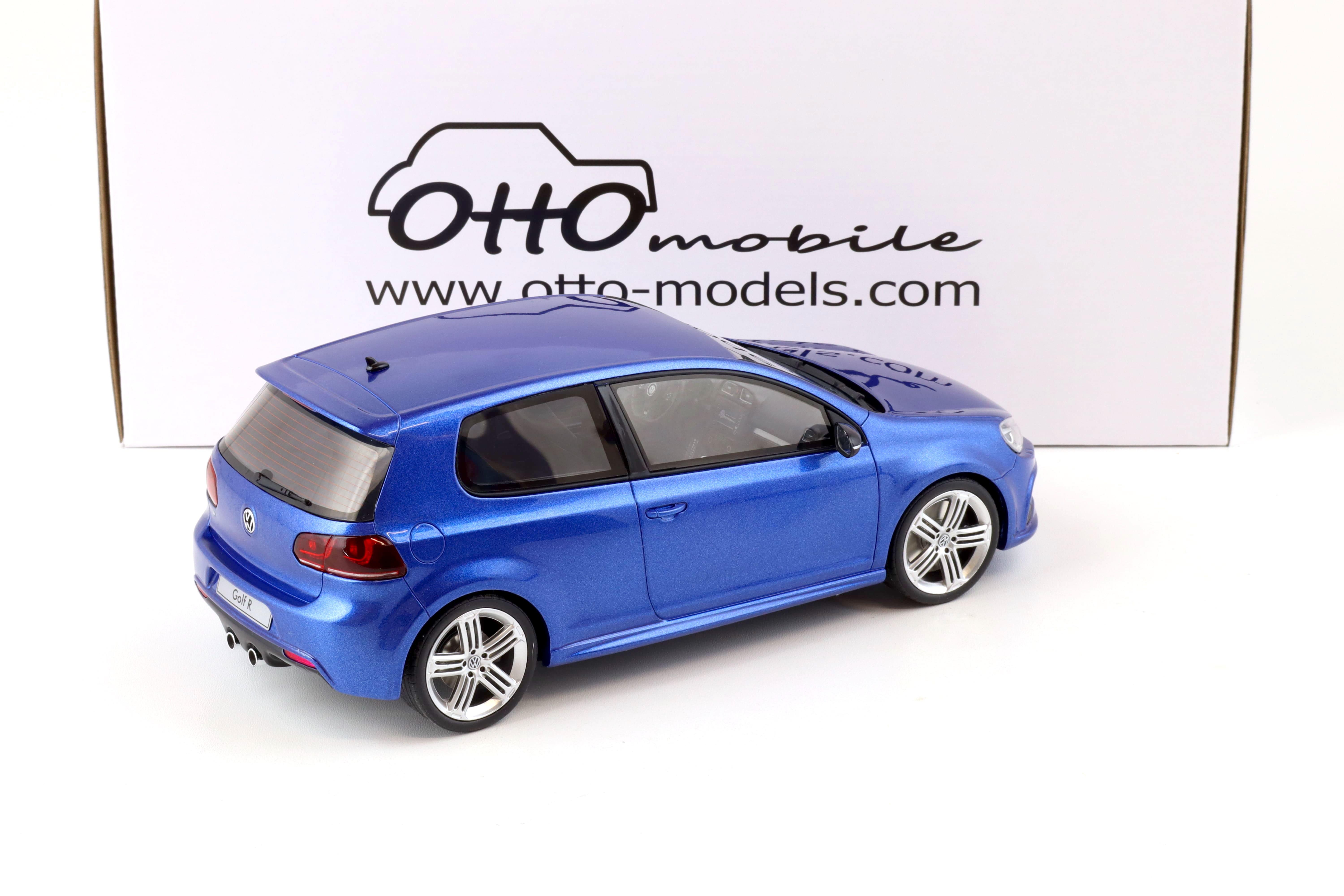 1:18 OTTO mobile OT412 VW Golf VI 6 R blue metallic 2010