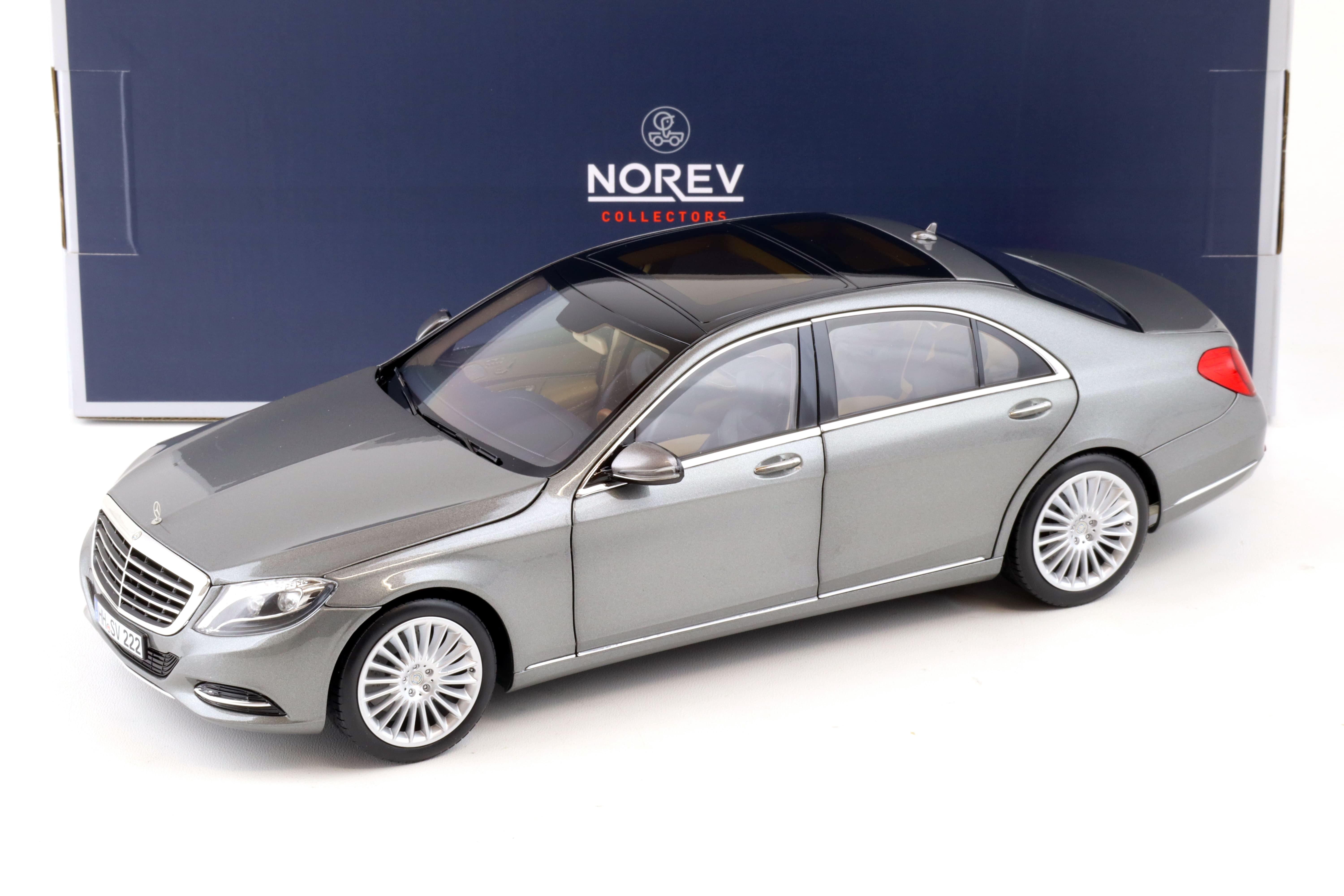 1:18 Norev Mercedes S-Klasse S-Class (W222) Limousine 2013 silver/ grey metallic 183481
