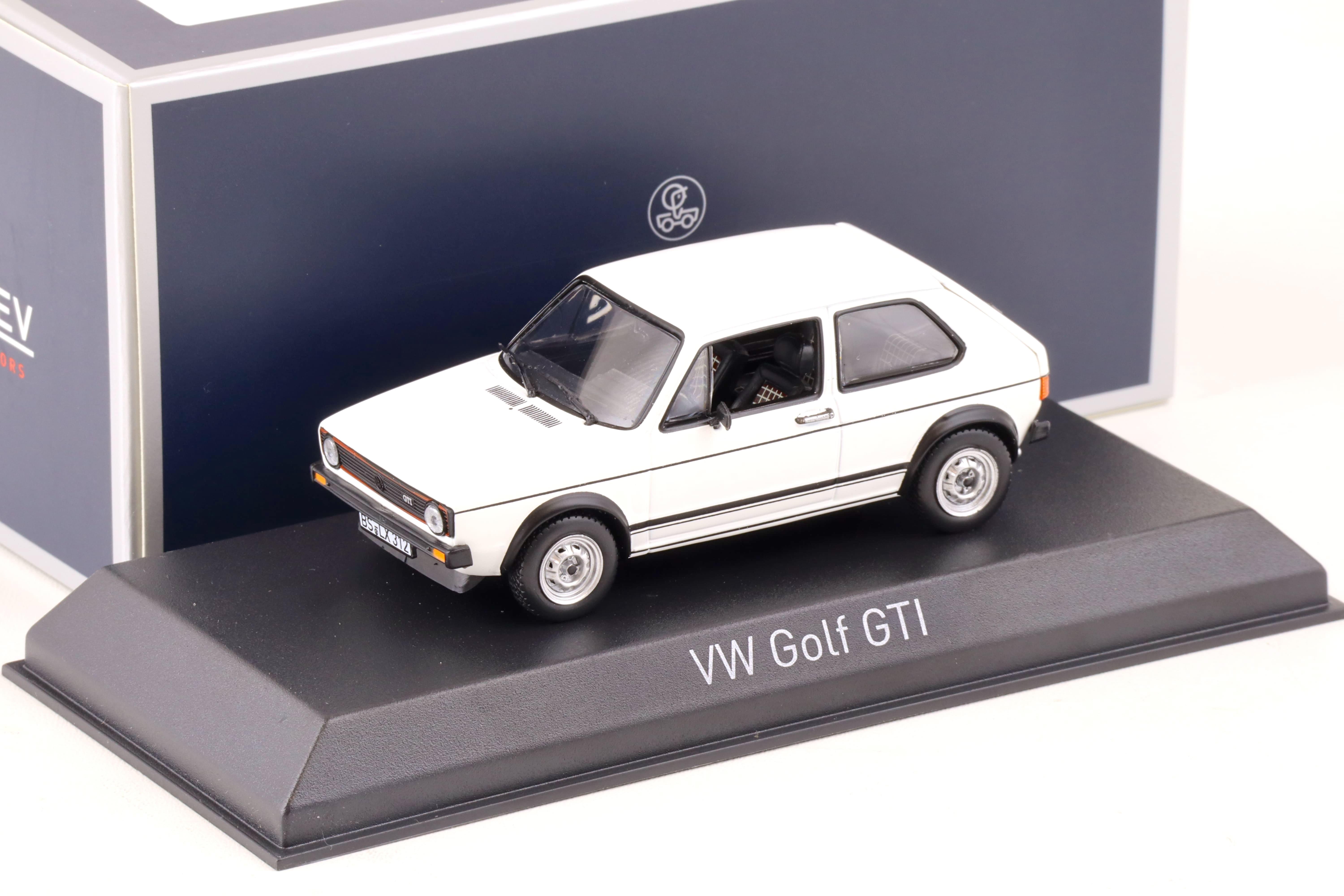 1:43 Norev VW Golf 1 GTI 1976 Polar white 840048
