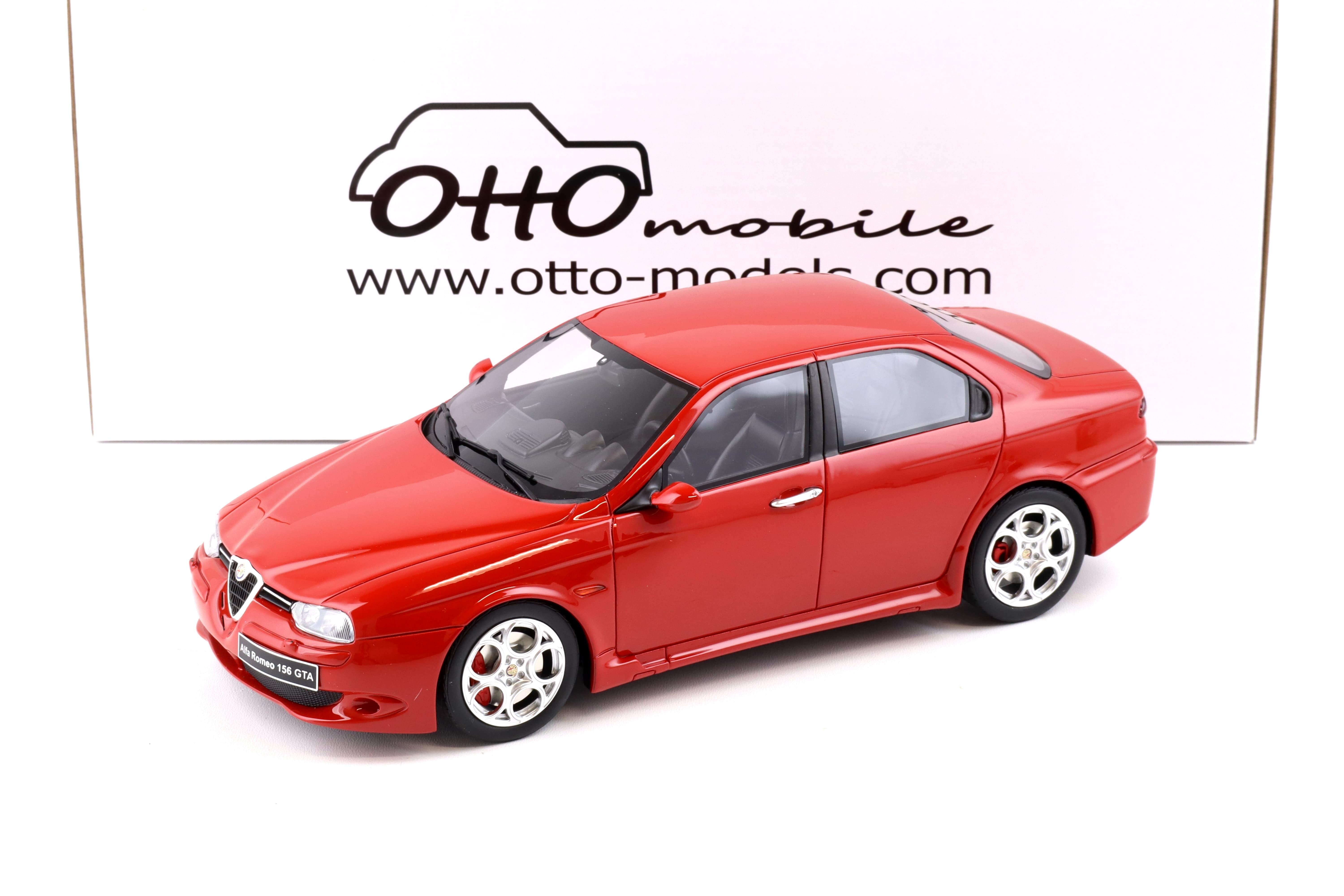 1:18 OTTO mobile OT1017 Alfa Romeo 156 GTA Sedan red 2002
