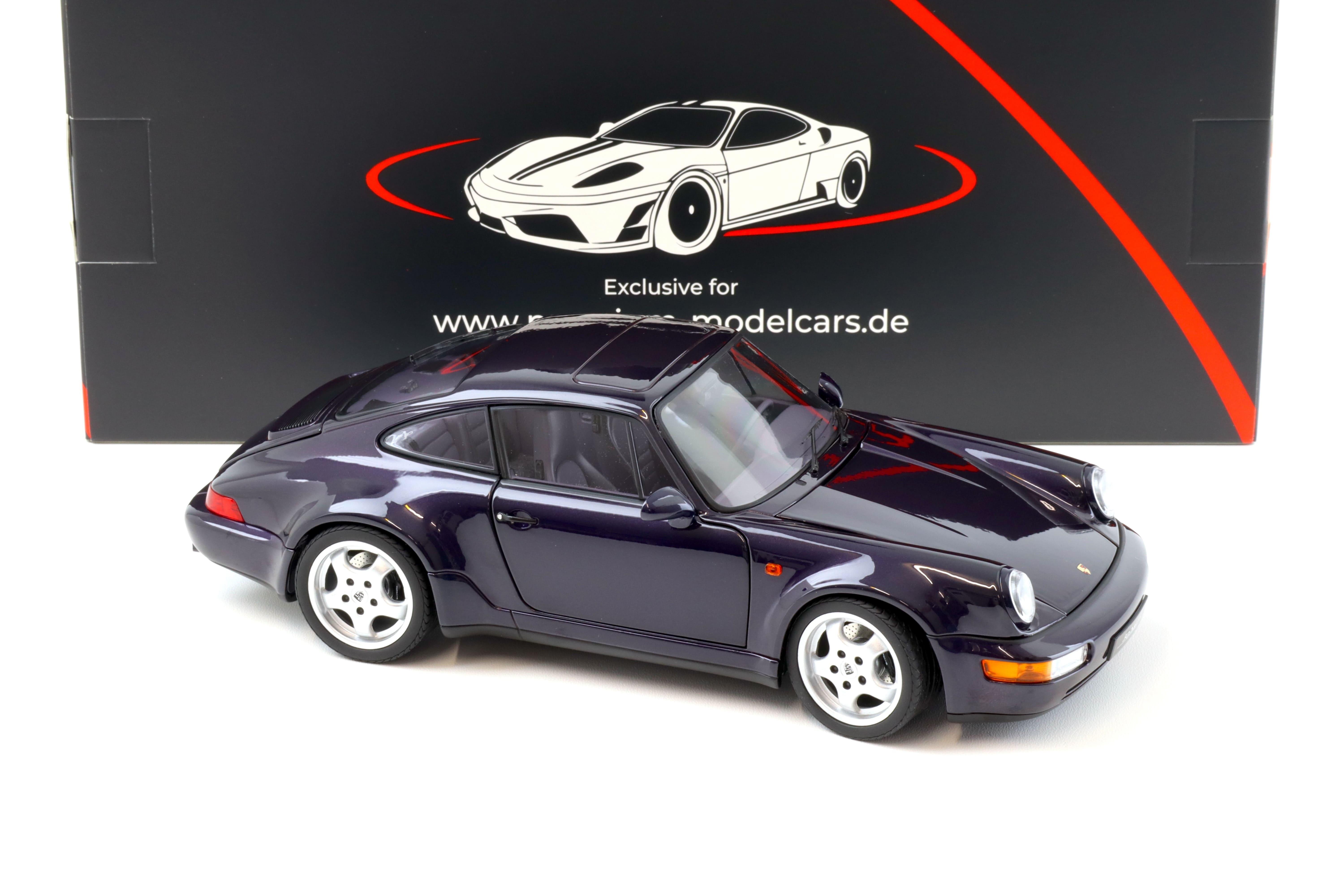PREORDER 1:18 Norev Porsche 911 964 Carrera 4 WTL 30 Jahre 911 viola metallic - Limited 999 pcs.