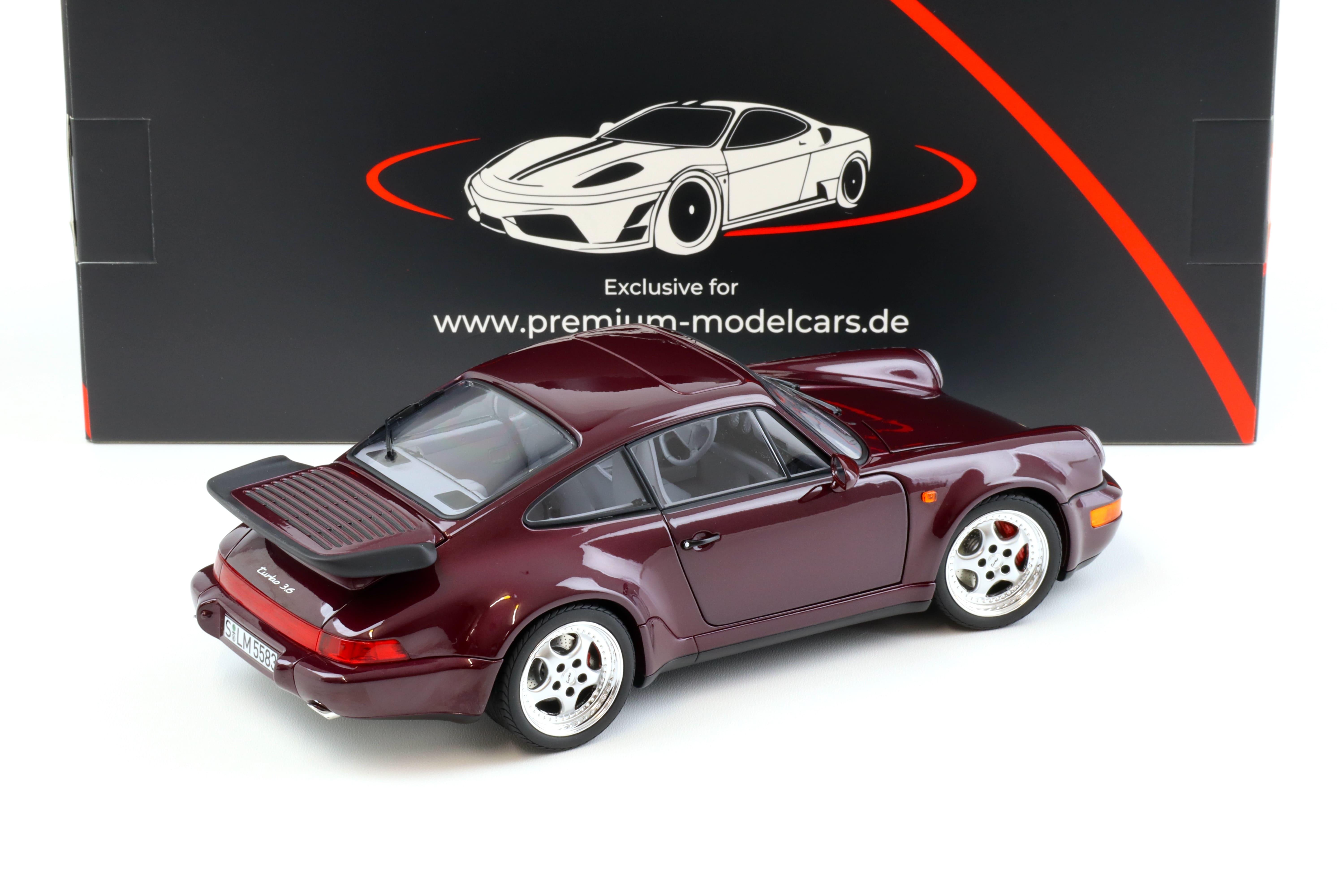 PREORDER 1:18 Norev Porsche 911 964 Turbo 3.6 Coupe 1993 Amethyst metallic - Limited 999 pcs.