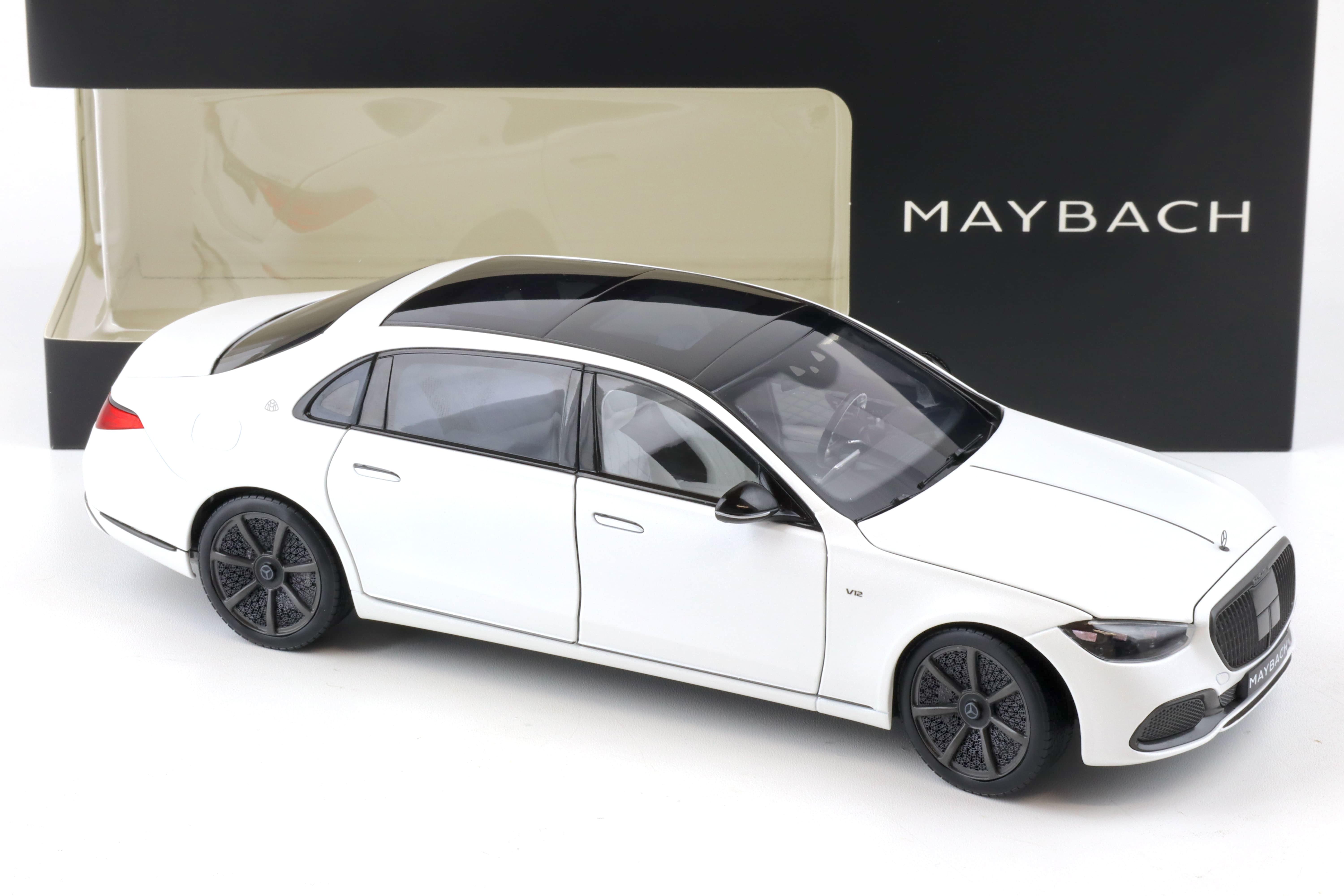 1:18 Norev Mercedes Maybach S680 Night Series X223 opalite white magno DEALER