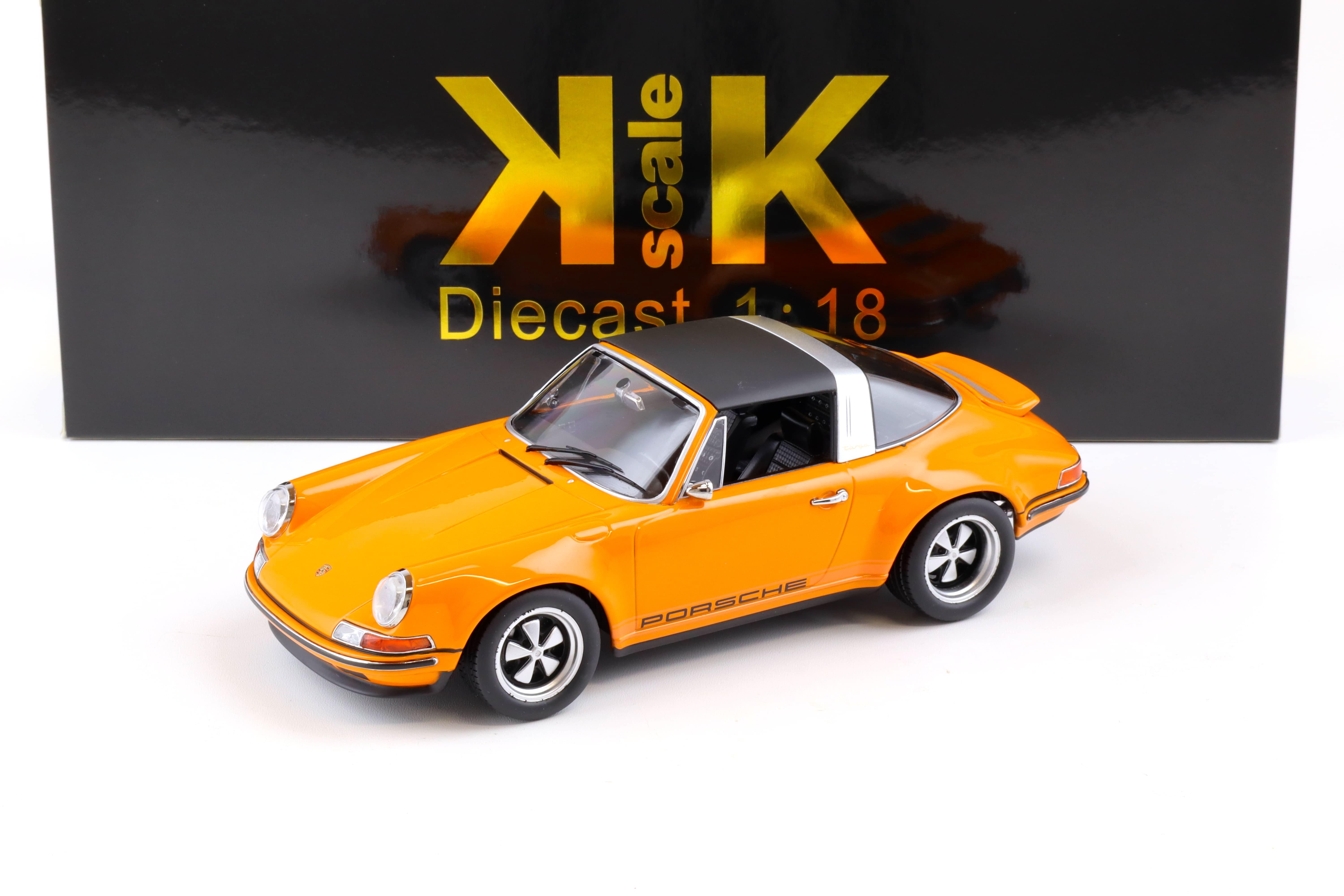 1:18 KK-Scale Singer Porsche 911 Targa orange KKDC180472