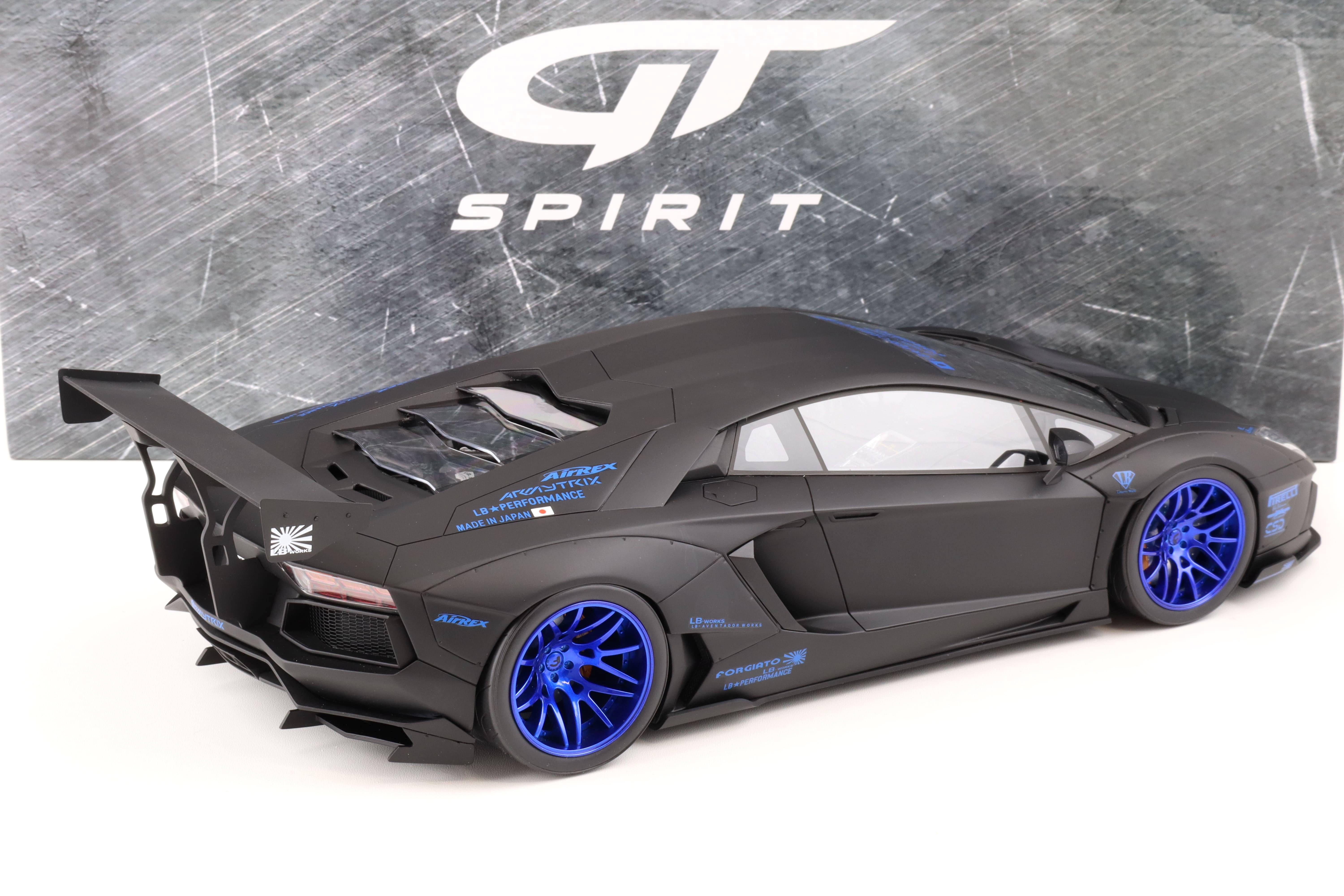 1:12 Kyosho / GT Spirit Lamborghini Aventador LB Performance matt black GTS12502BK