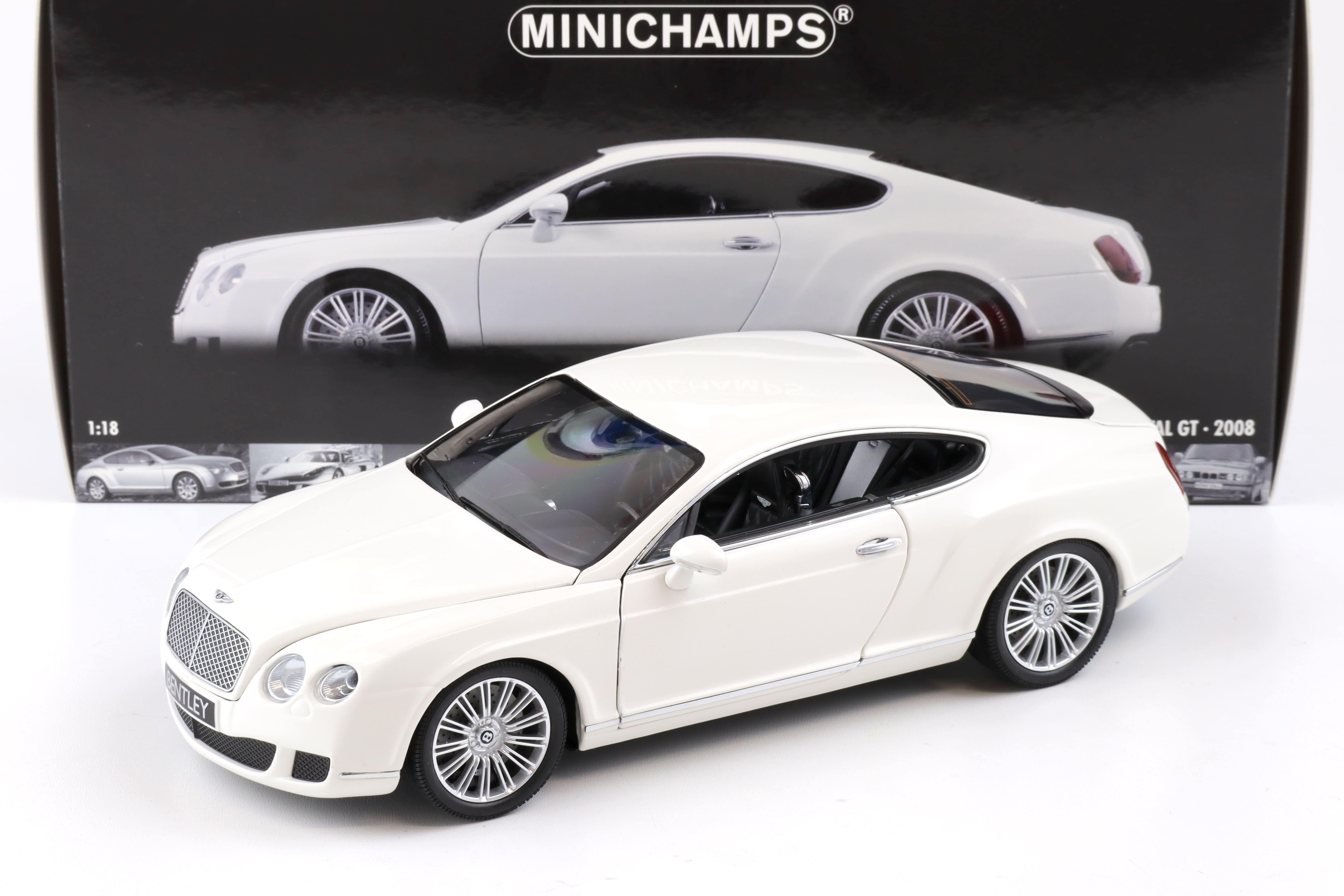 1:18 Minichamps Bentley Continental GT 2008 white