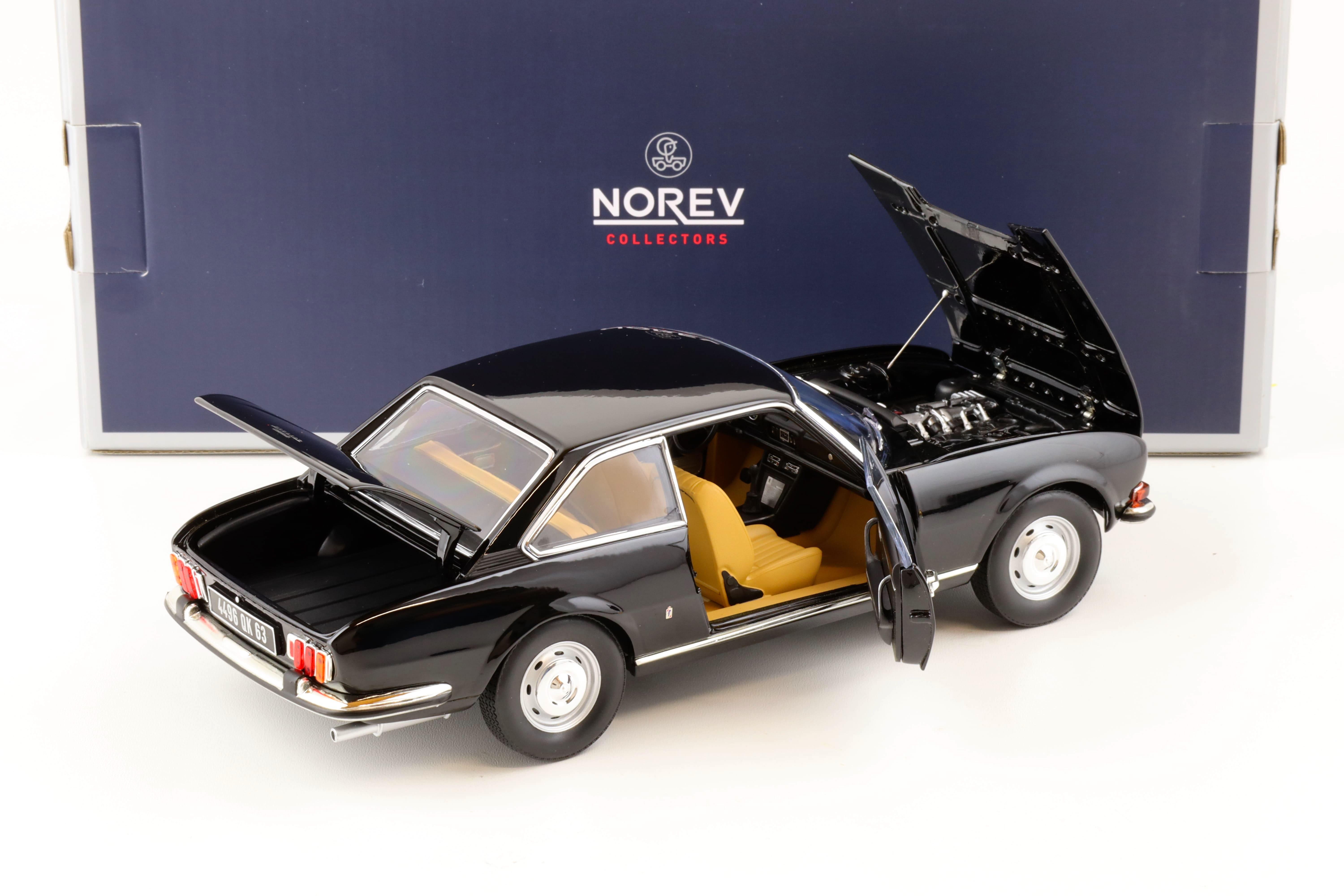 1:18 Norev Peugeot 504 Coupe 1972 black/ beige 184816