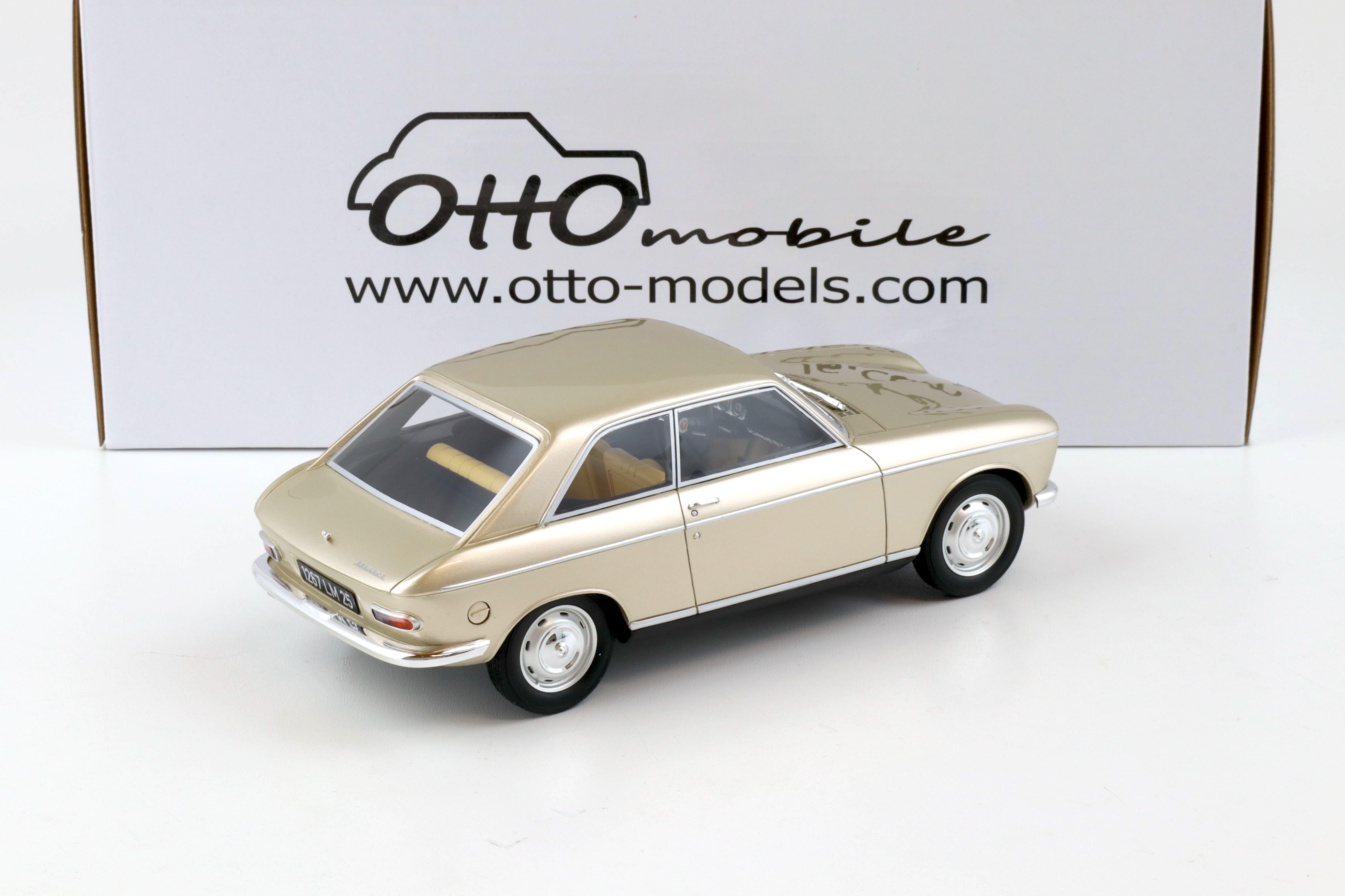 1:18 OTTO mobile OT1024 Peugeot 204 Coupe beige metallic 1965