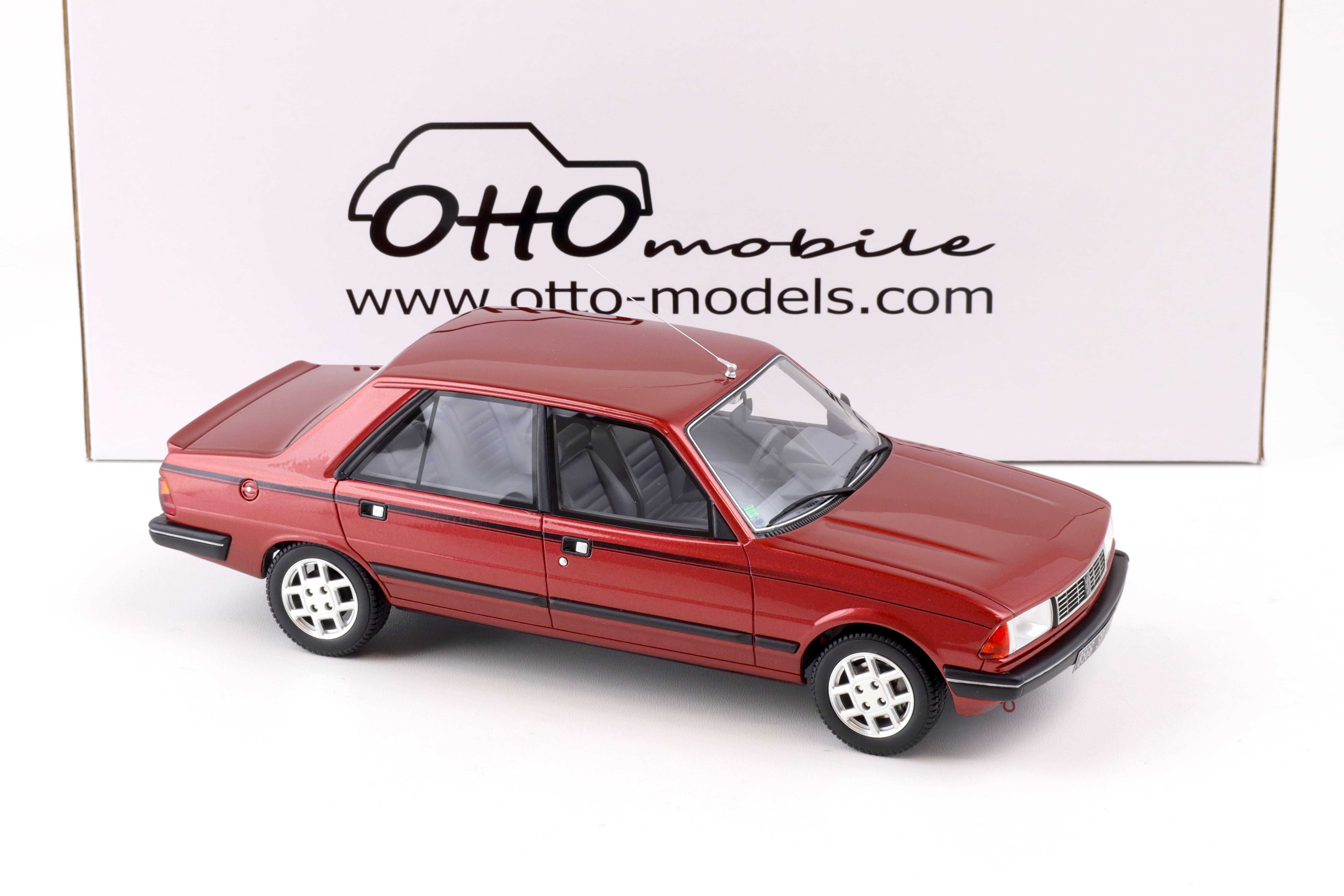 1:18 OTTO mobile OT1032 Peugeot 305 GTX Limousine red 1985