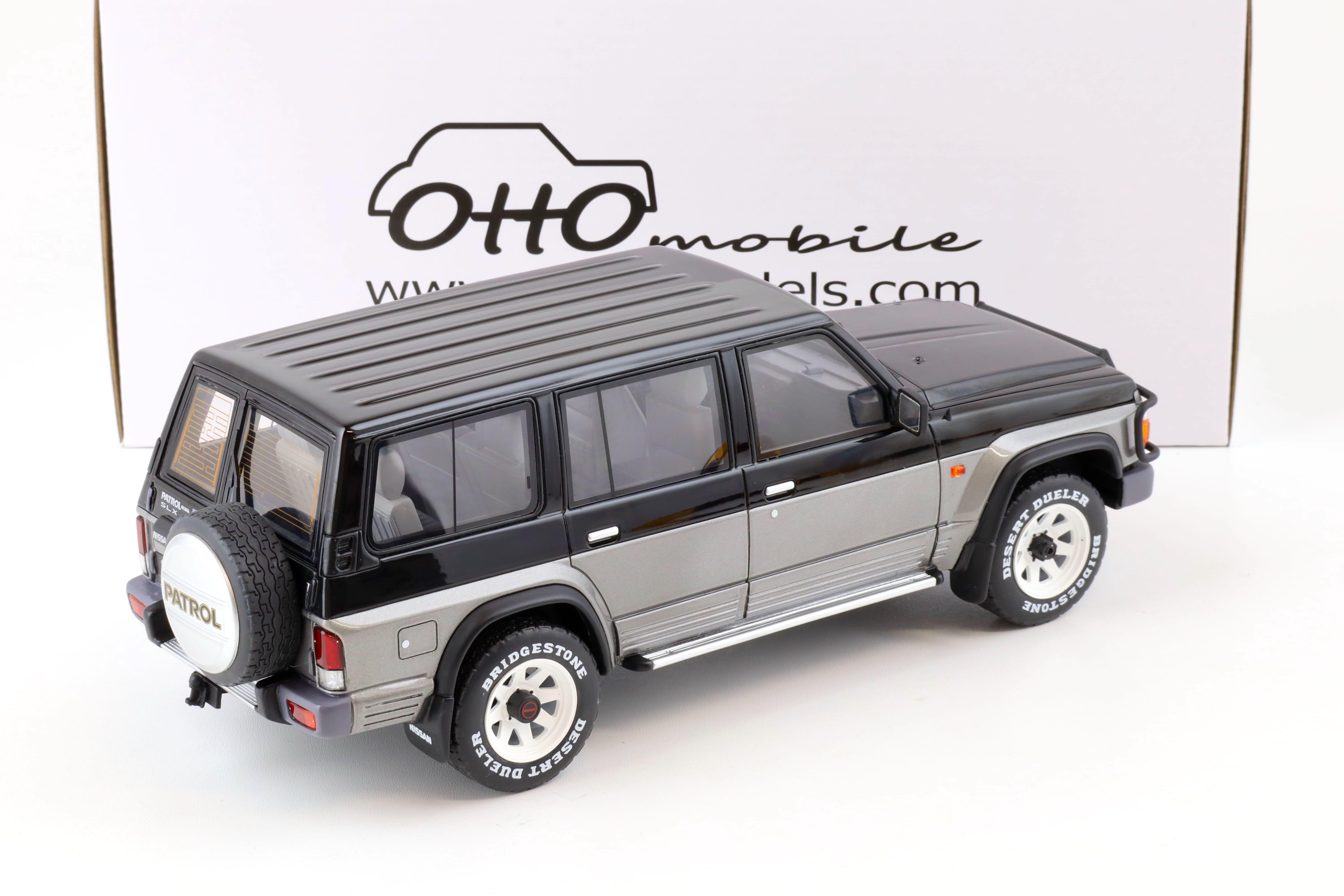 1:18 OTTO mobile OT993 Nissan Patrol GR Y60 grey/ black 1992