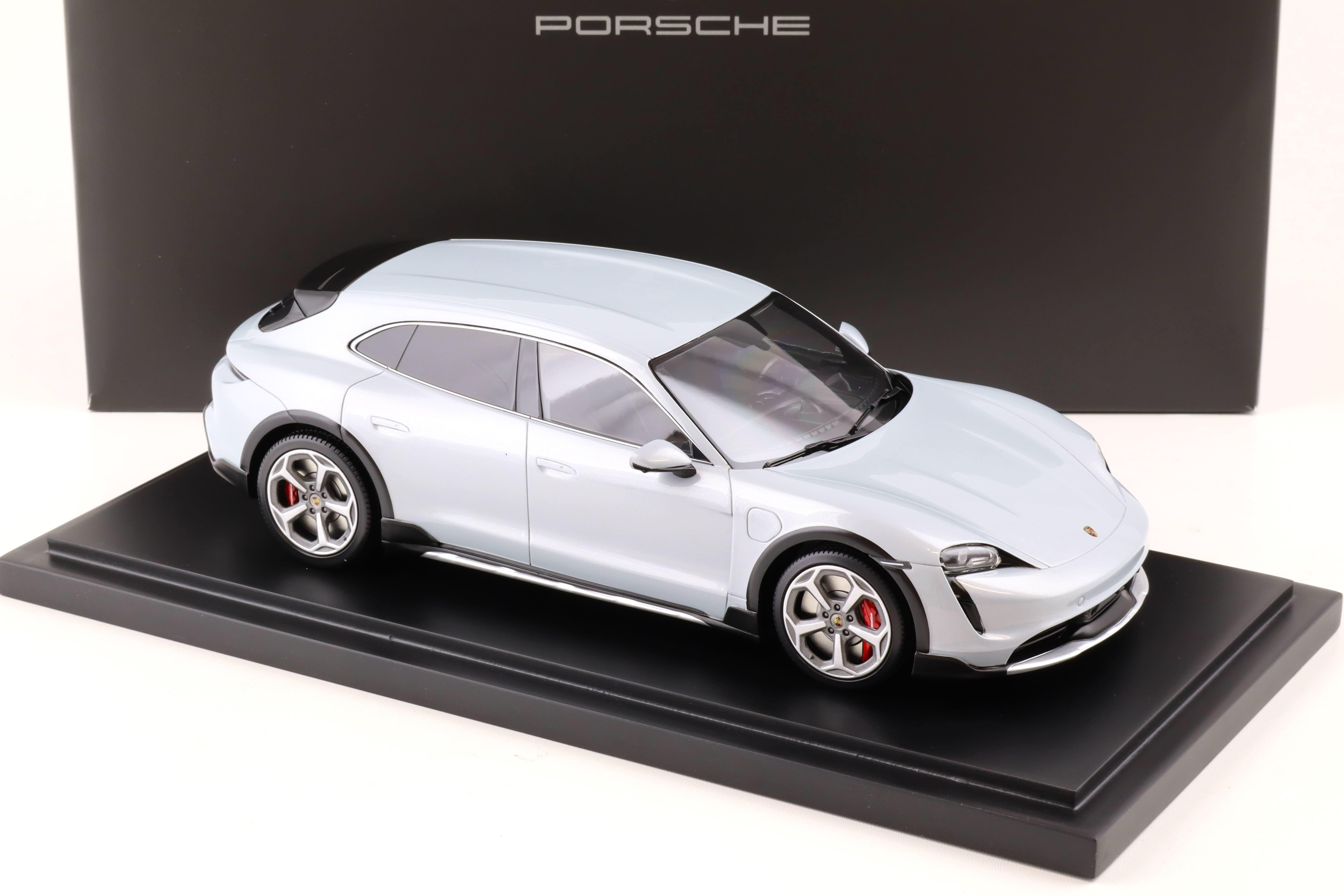 1:18 Minichamps Porsche Taycan 4S Cross Turismo ice grey metallic WAP DEALER