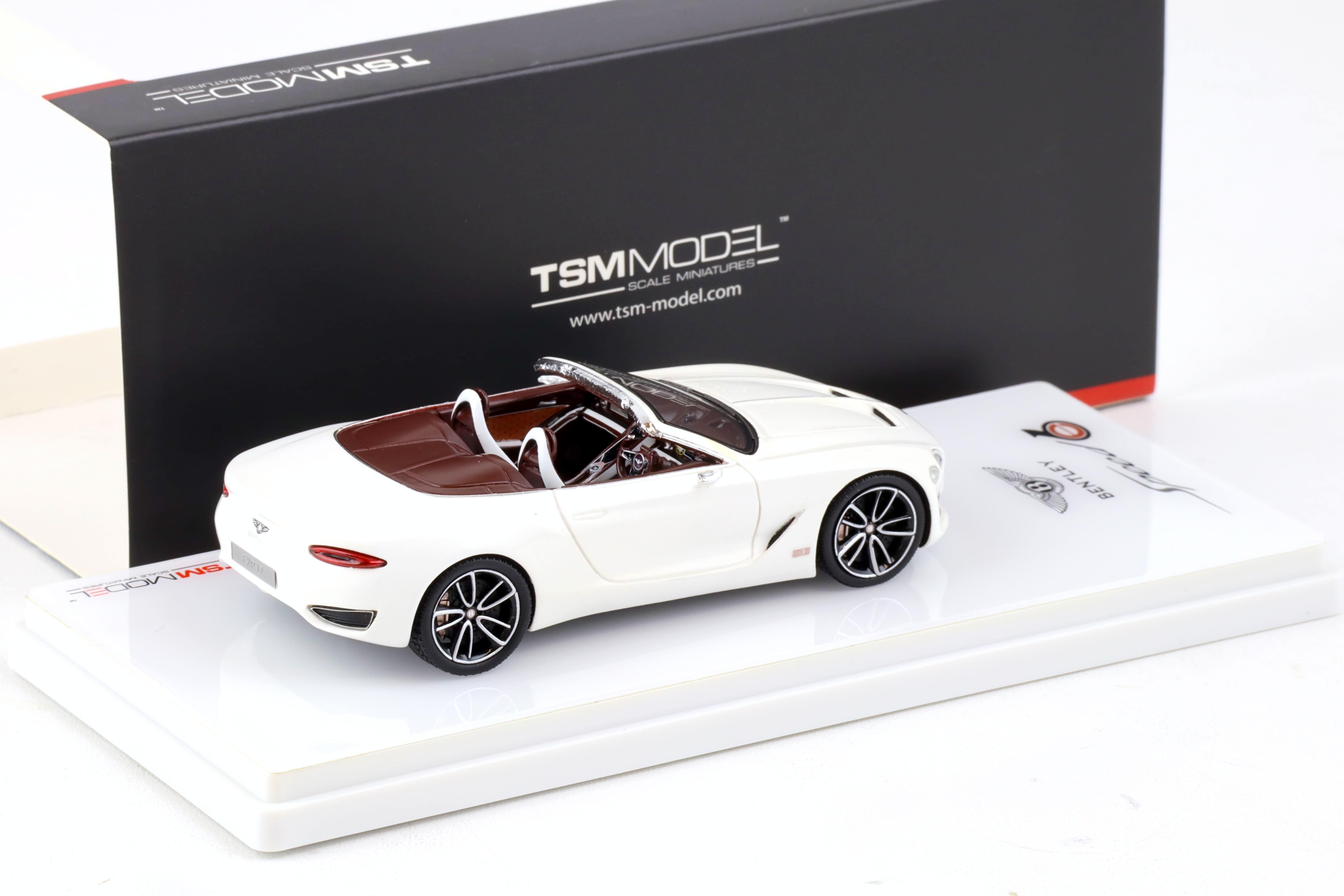 1:43 TSM Model 2017 Bentley EXP 12 Speed 6E white metallic TSM430283