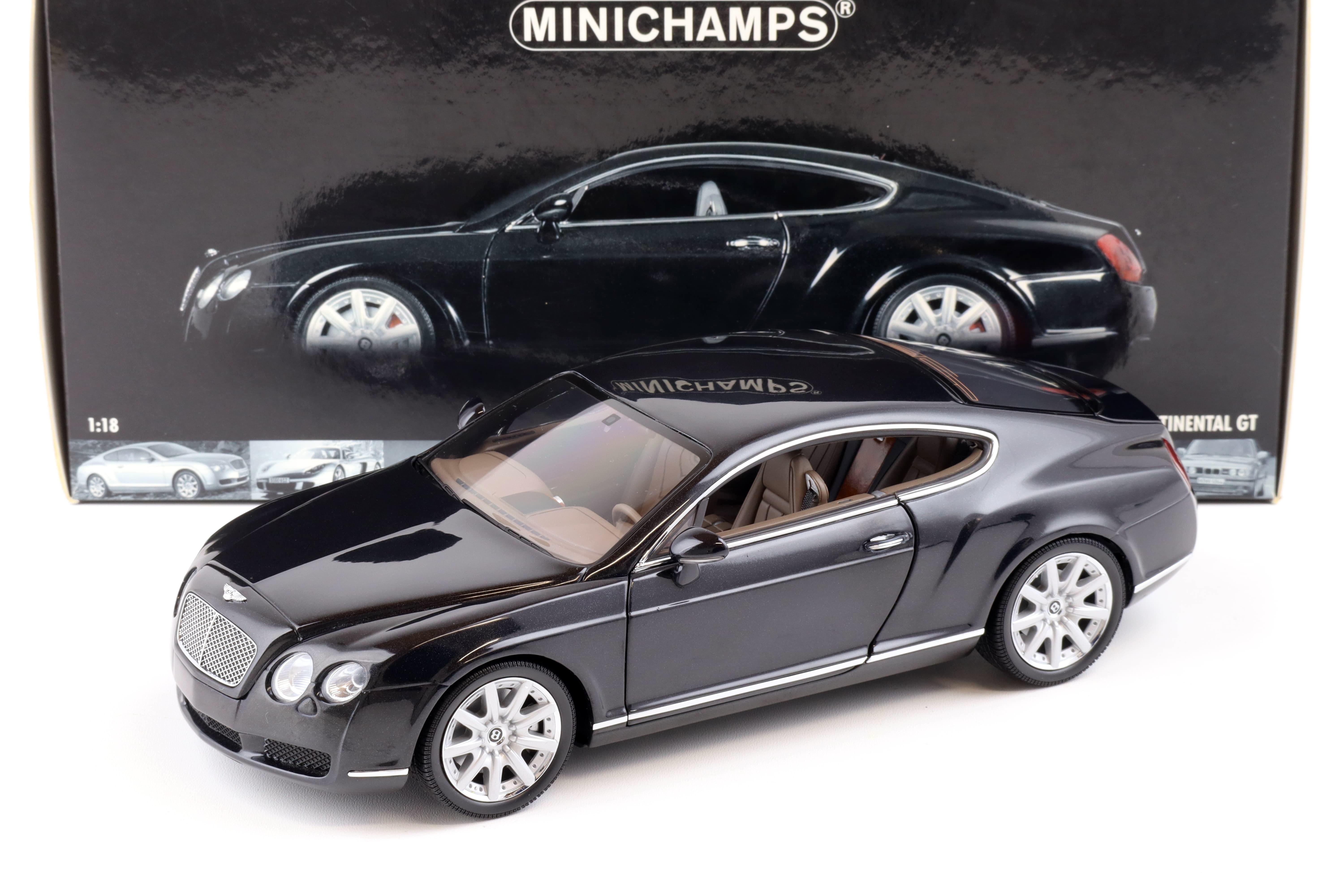 1:18 Minichamps Bentley Continental GT Coupe 2006 black metallic