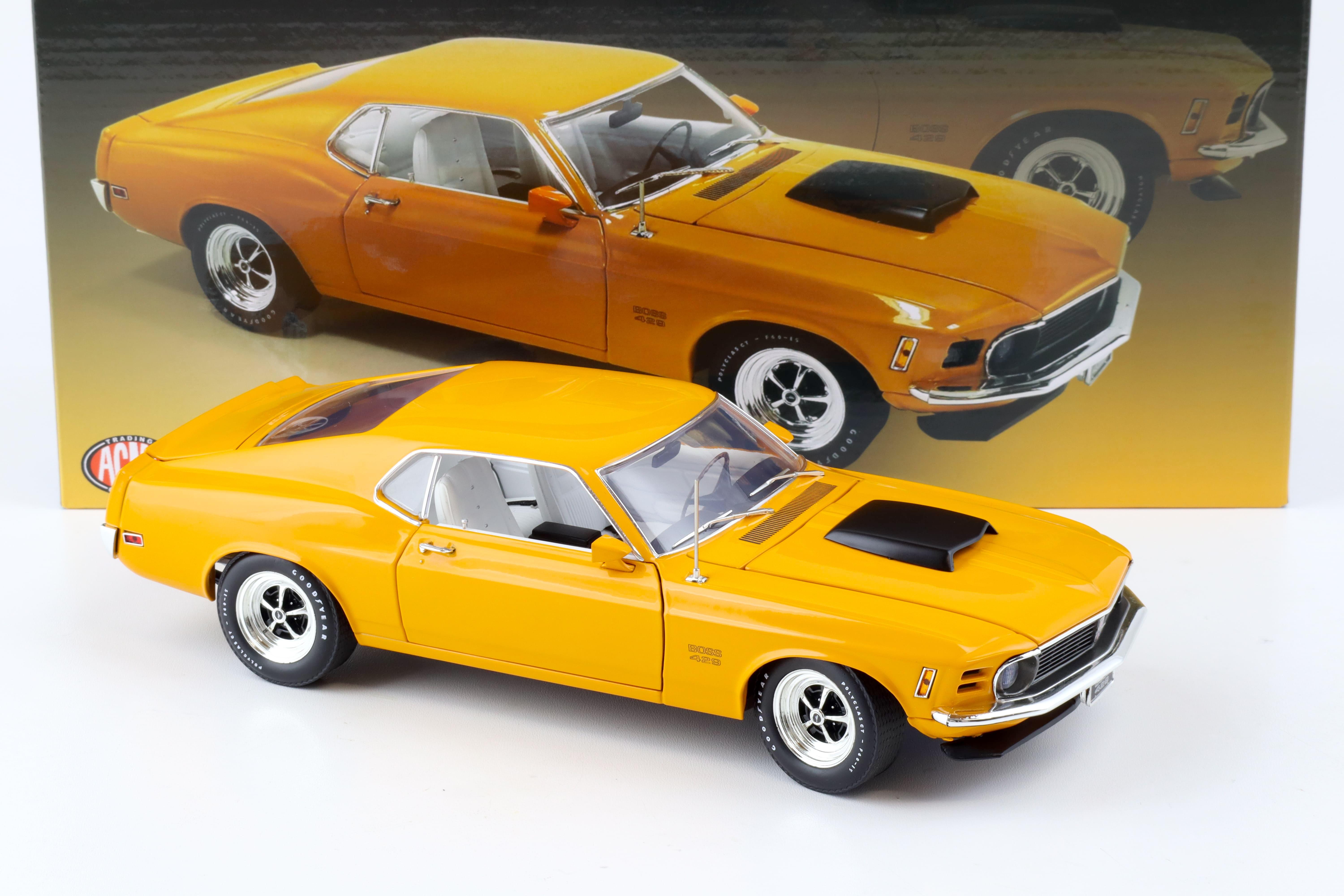 1:18 ACME 1970 Ford Mustang Boss 429 Coupe grabber orange A1801867