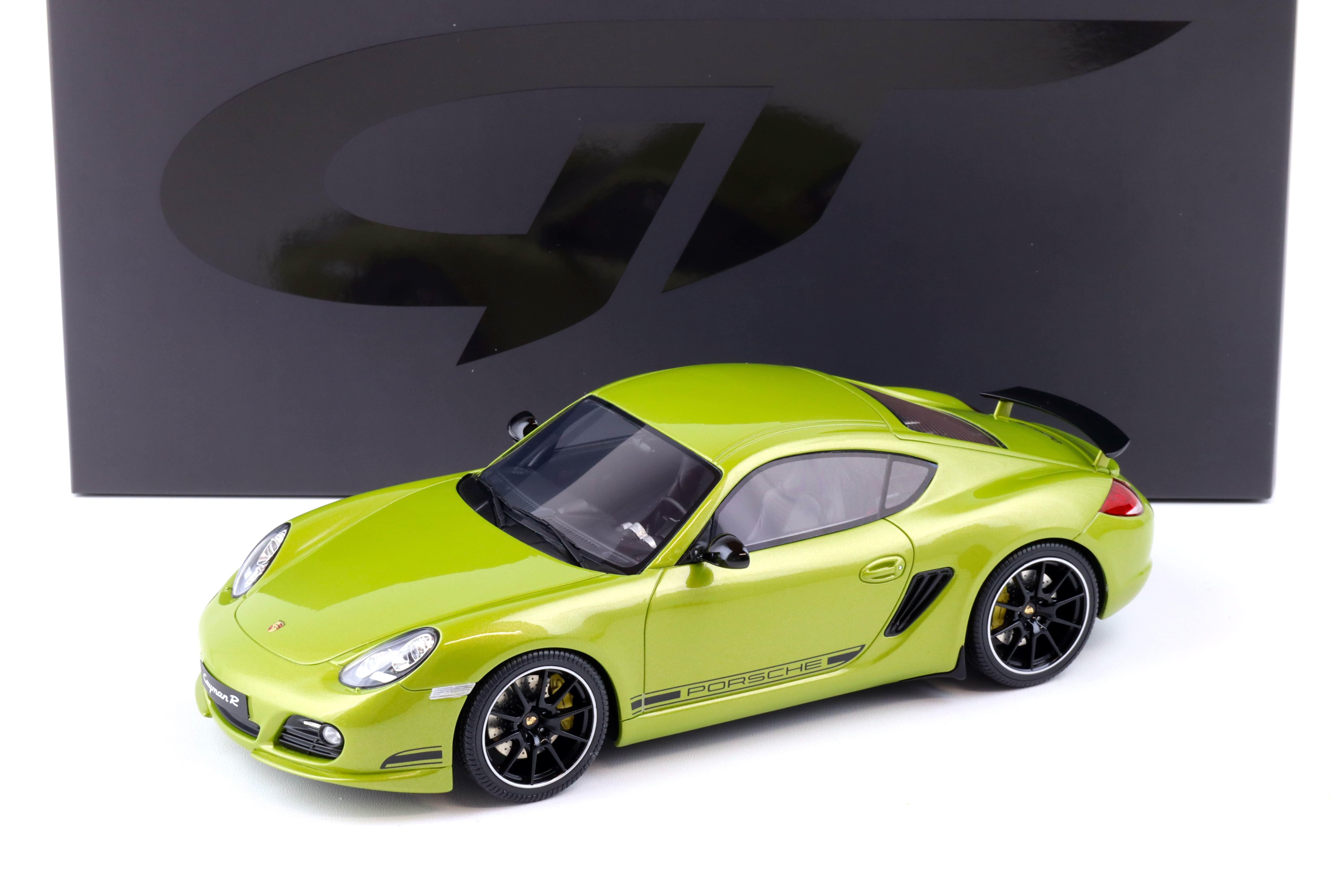 1:18 GT Spirit GT425 Porsche Cayman R Coupe Peridot green metallic 2012