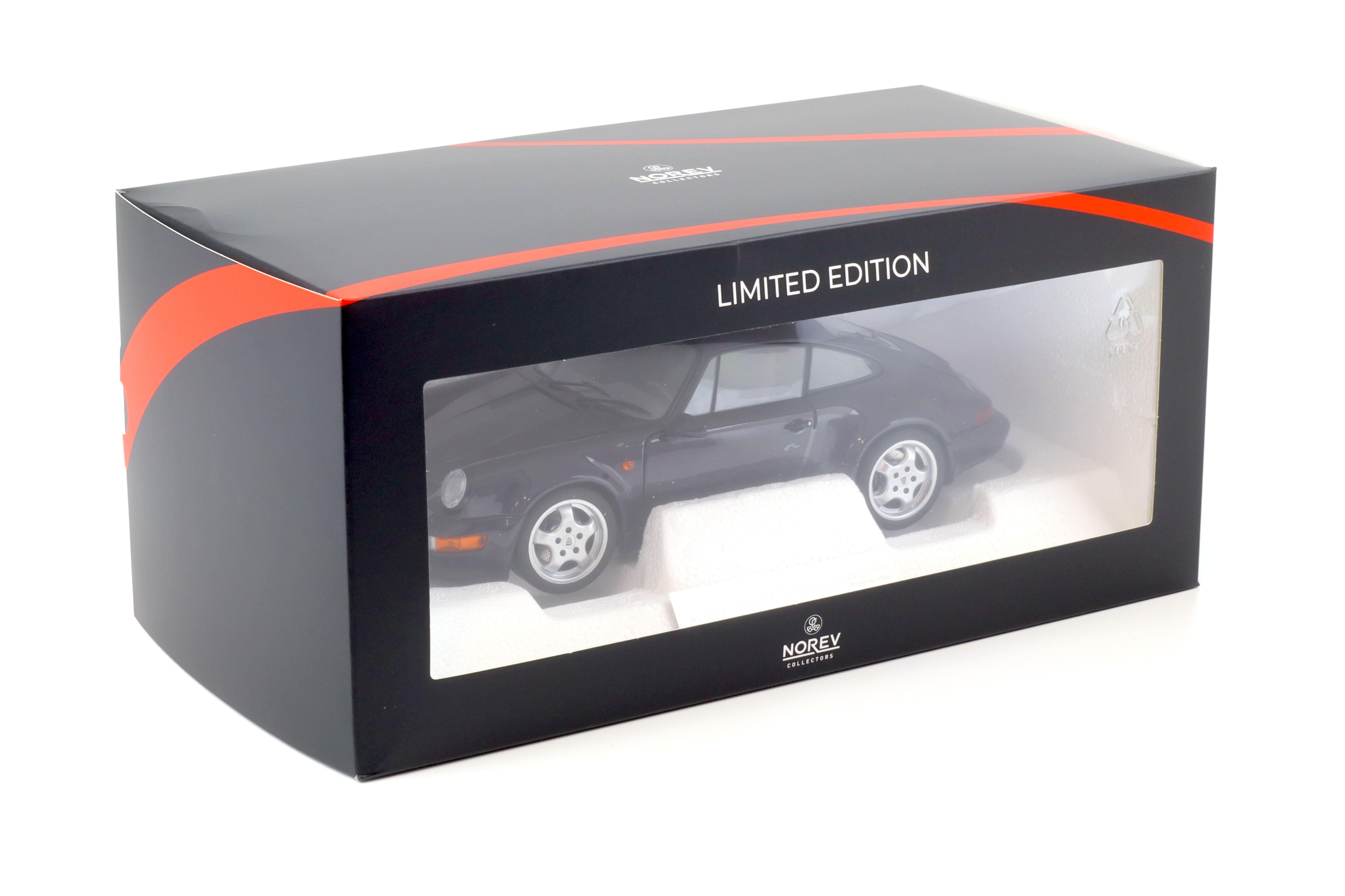 PREORDER 1:18 Norev Porsche 911 964 Carrera 4 WTL 30 Jahre 911 viola metallic - Limited 999 pcs.