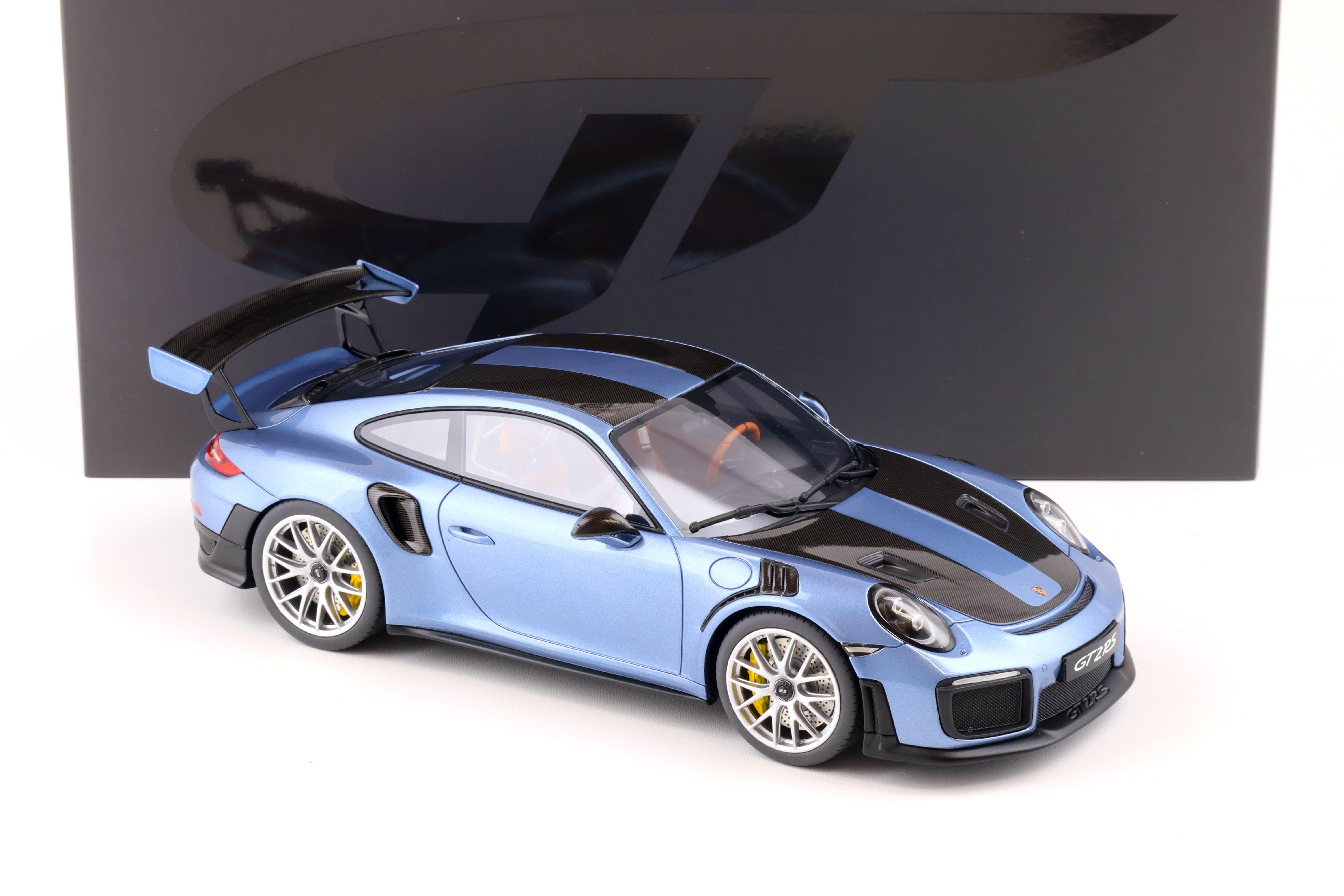 1:18 GT Spirit GT429 Porsche 911 (991.2) GT2 RS Coupe 2021 Gemini blue metallic 
