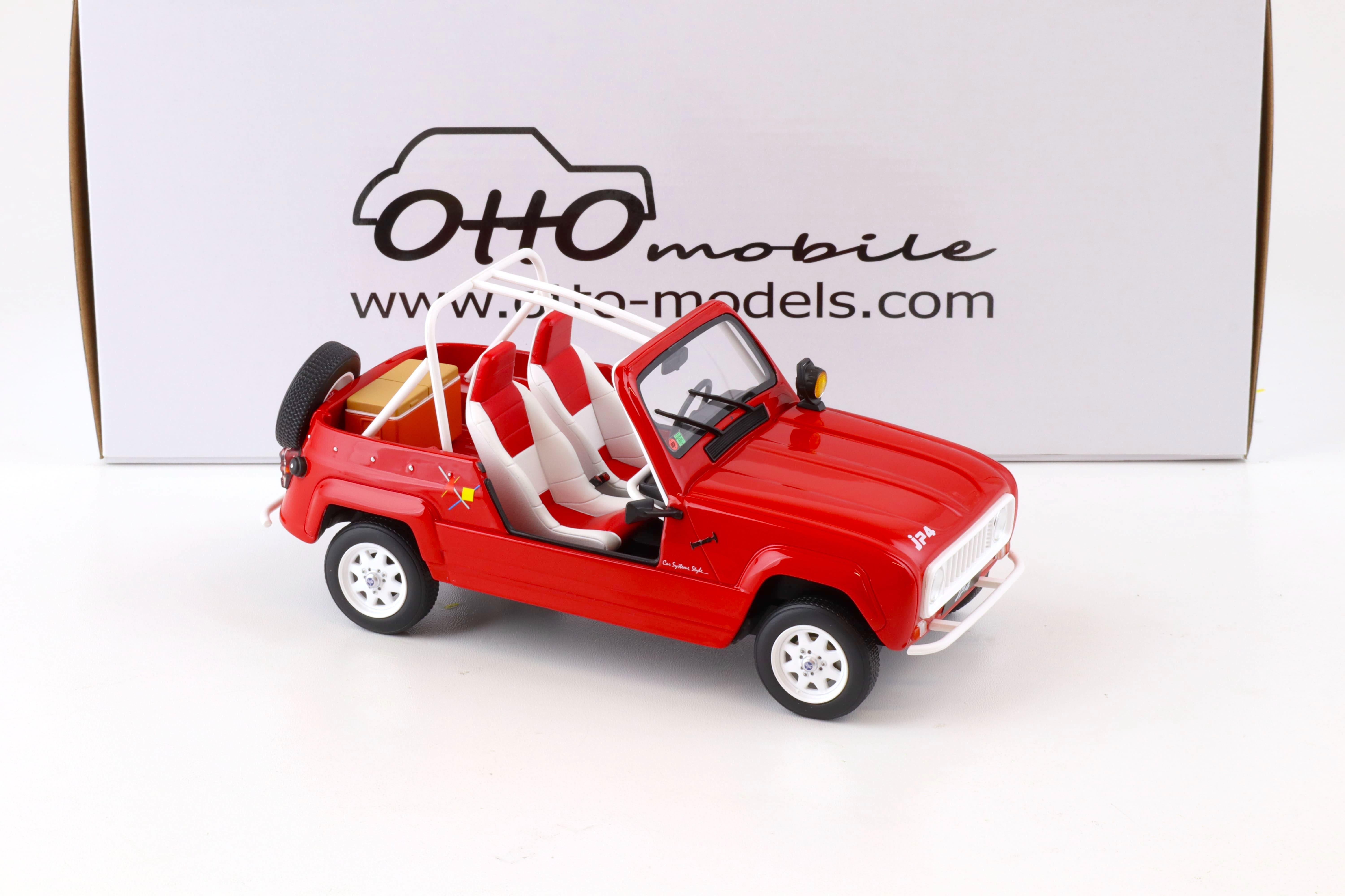 1:18 OTTO mobile OT998 Renault 4L JP4 red 1987