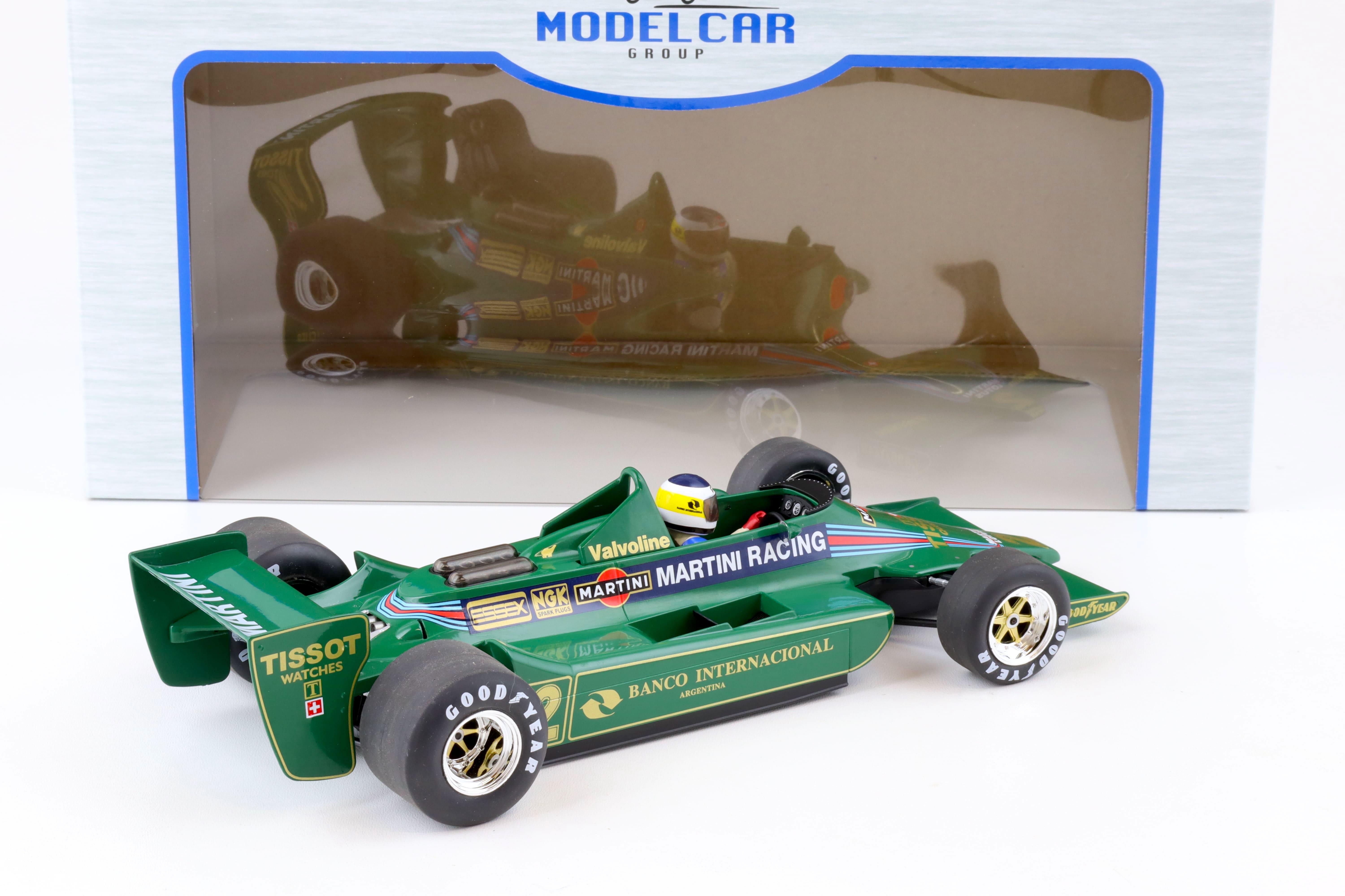 1:18 MCG Lotus Ford 79 John Player Team Martini F1 GP Argentina 1979 Reutemann #2