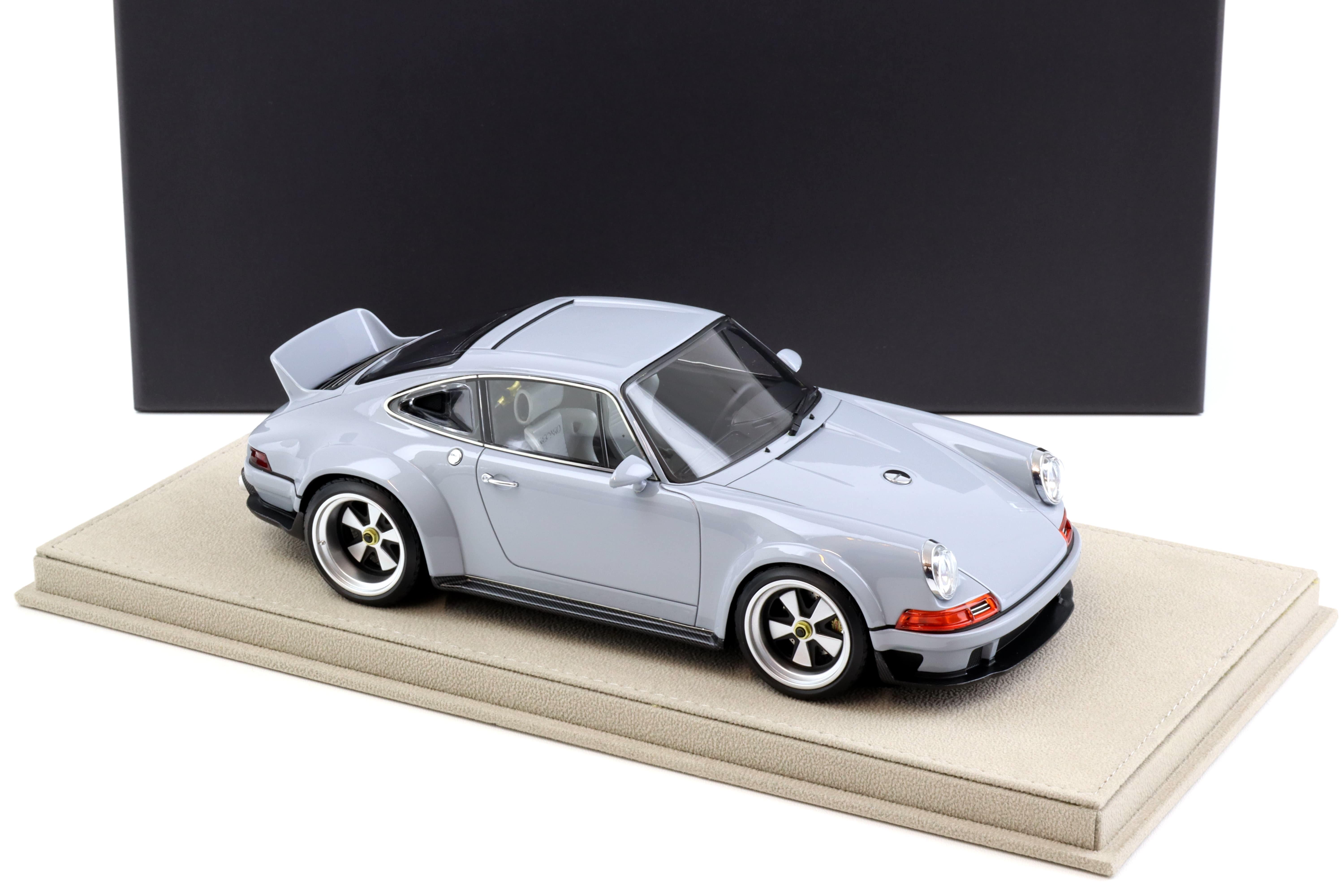 1:18 POP RACE Porsche 911 Singer DLS grey 