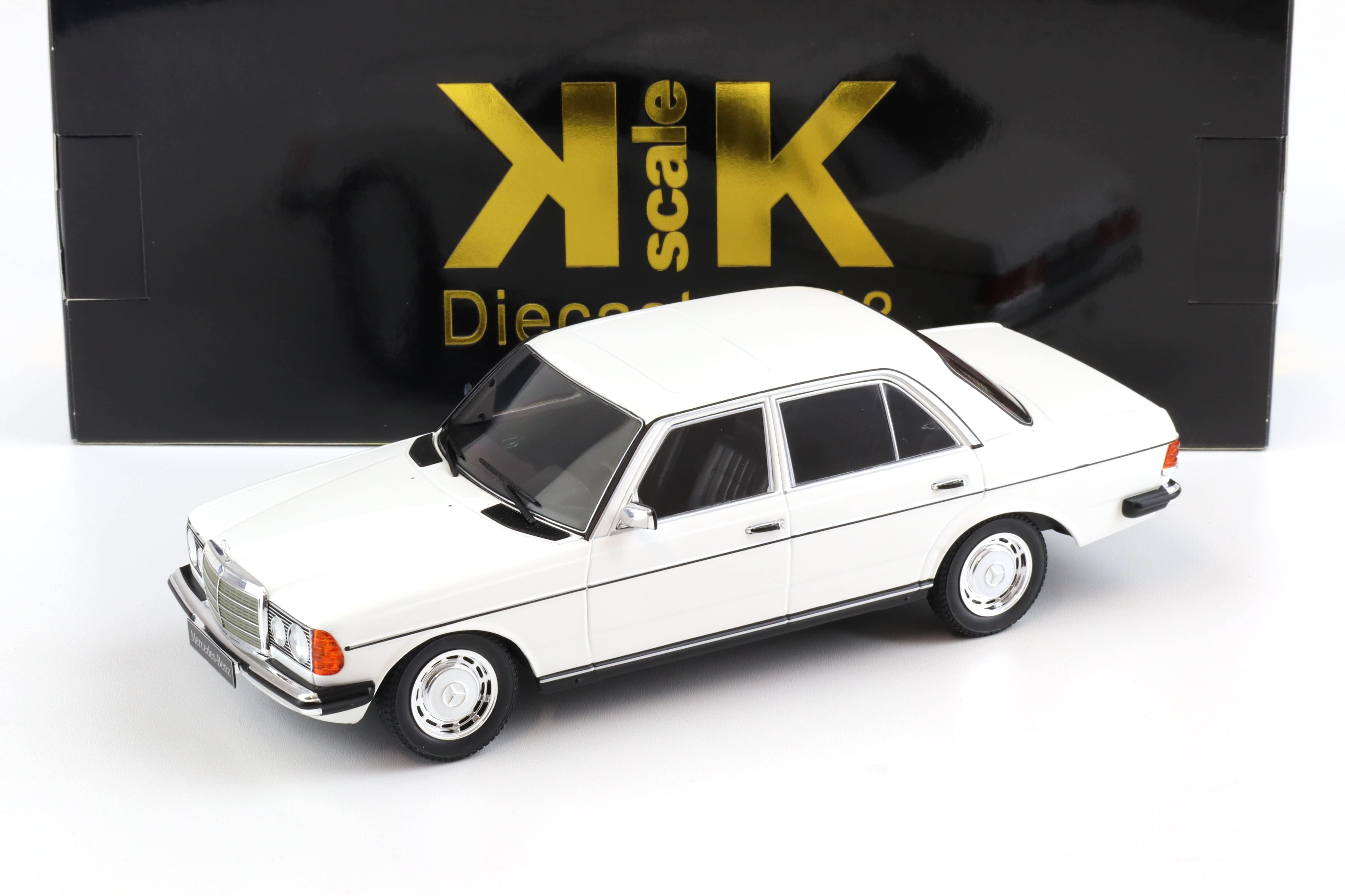 1:18 KK-Scale Mercedes 230E W123 Limousine 1975 white