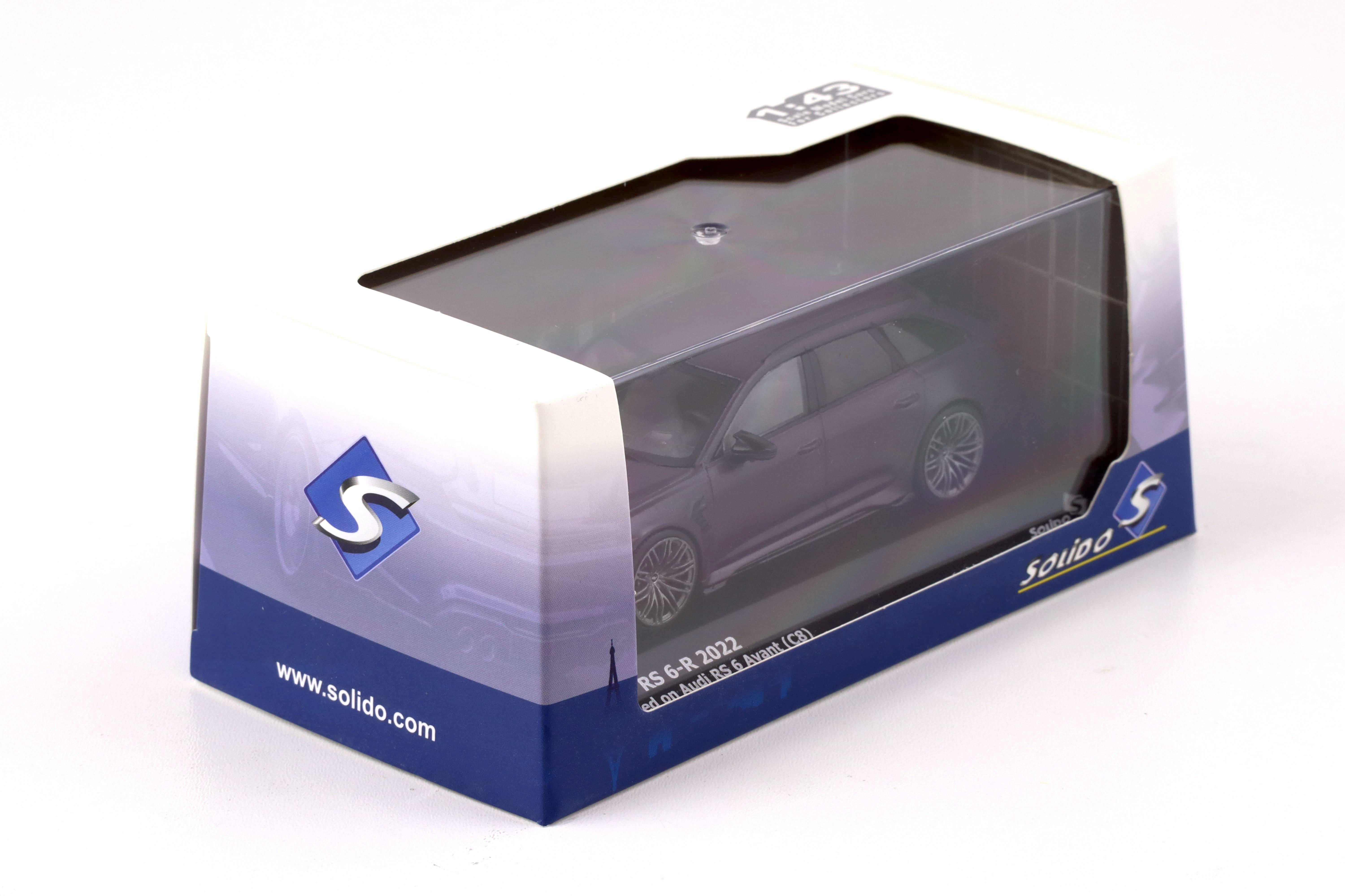 1:43 Solido Audi ABT RS6-R Avant (C8) 2022 purple matt