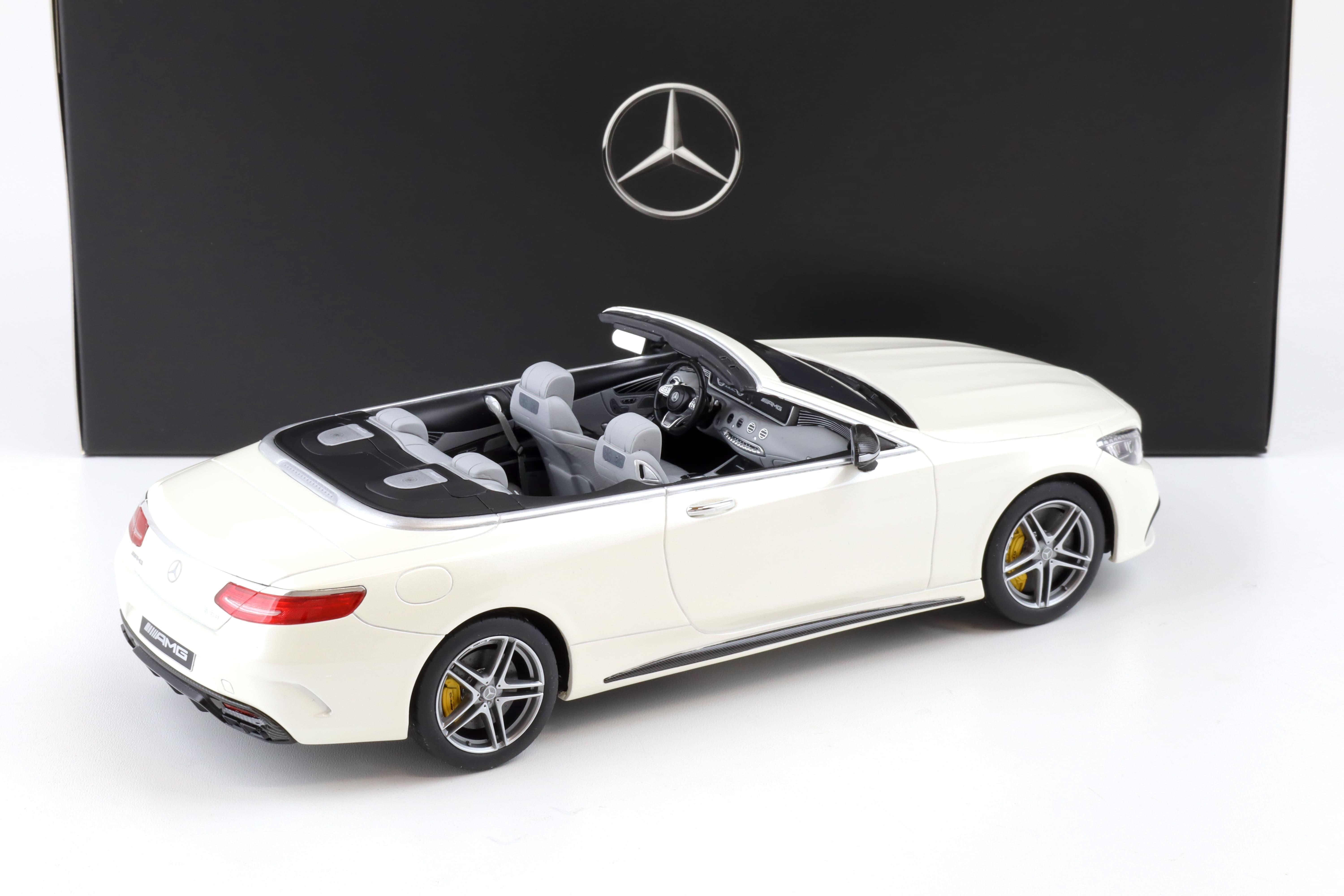 1:18 GT Spirit Mercedes S63 AMG Convertible designo diamond white DEALER VERSION 