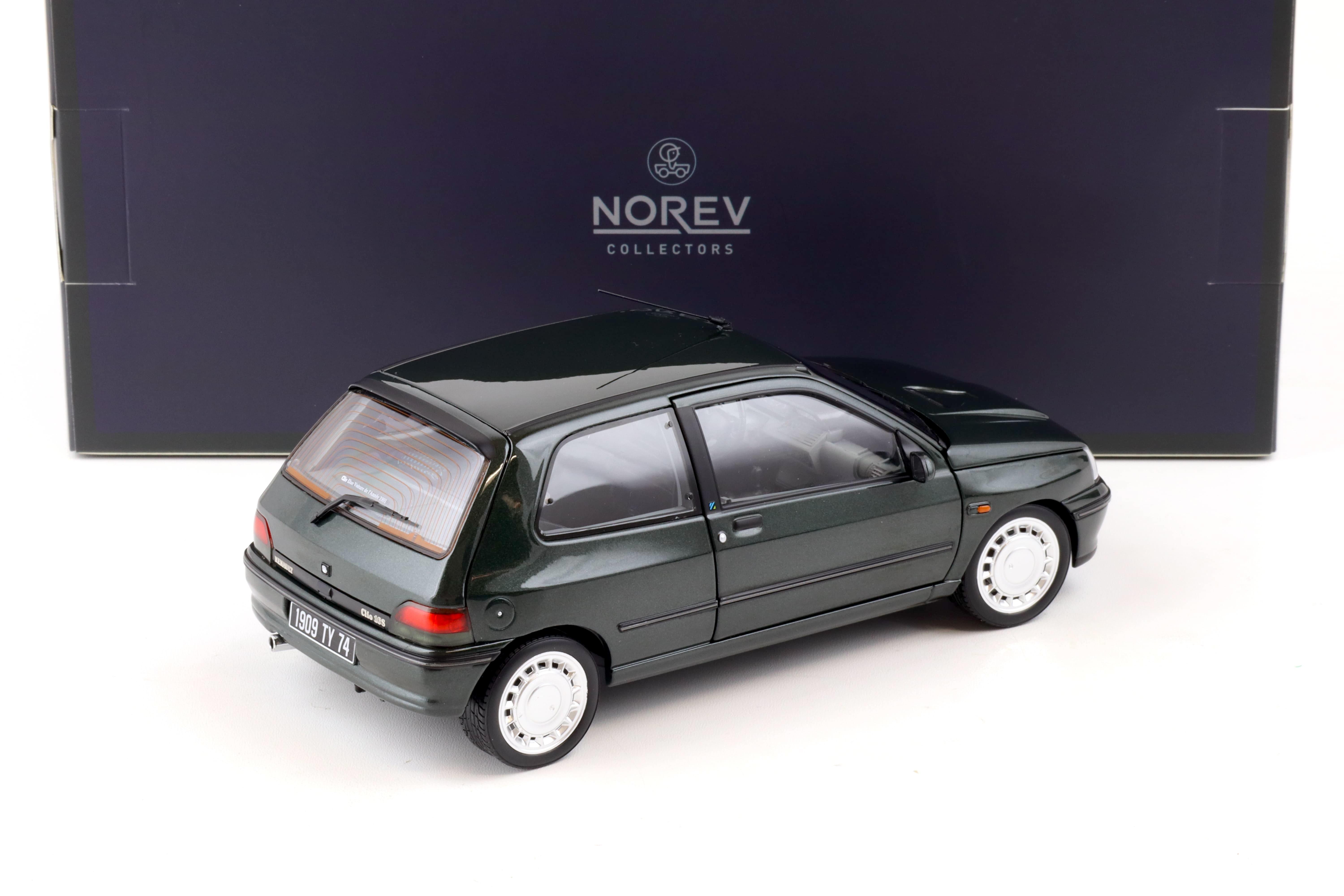 1:18 Norev Renault Clio 16S Tyrol green 1992 - Limited 400 pcs.
