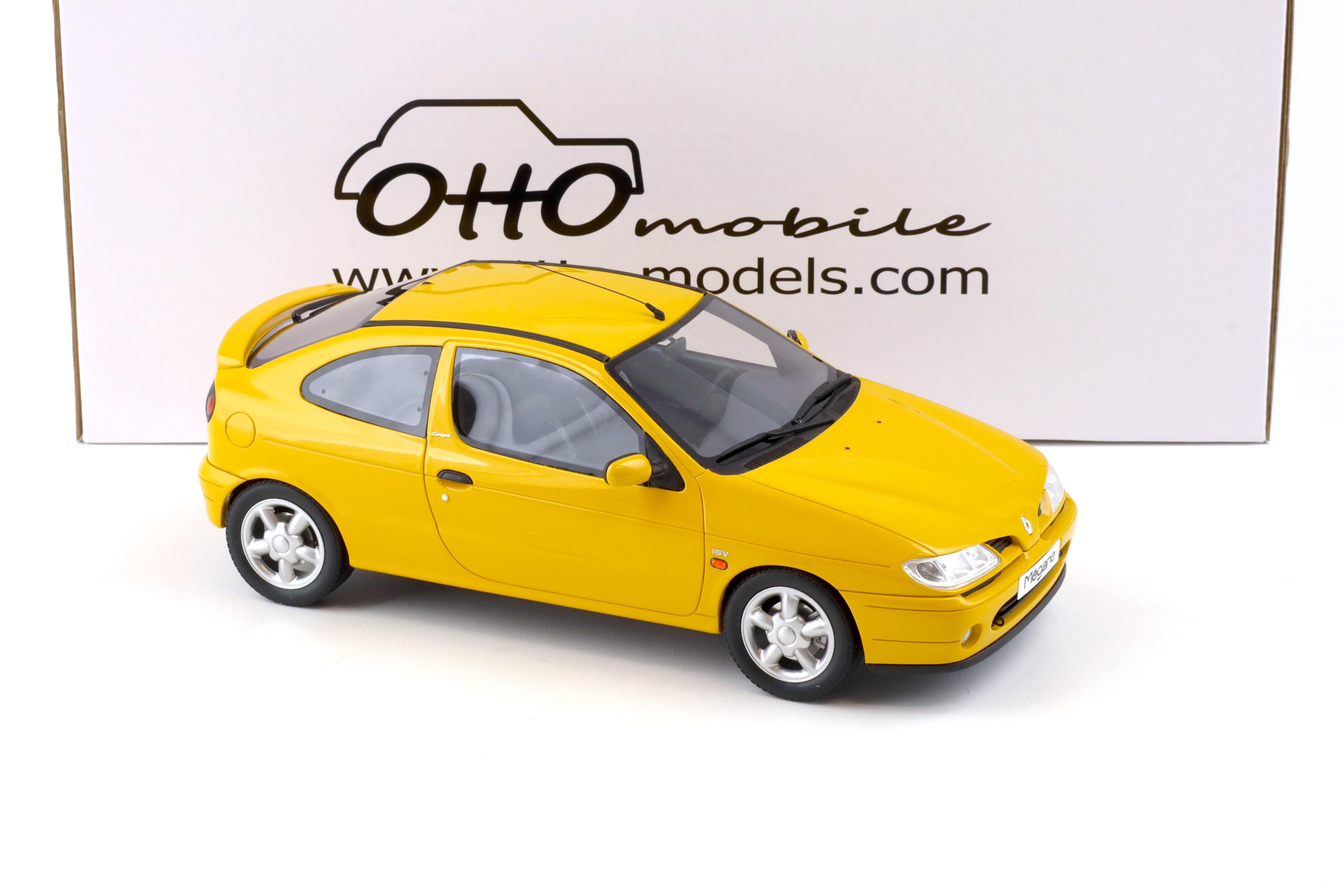 1:18 OTTO mobile OT343 Renault Megane MK1 Coupe 2.0 16V 1999 yellow