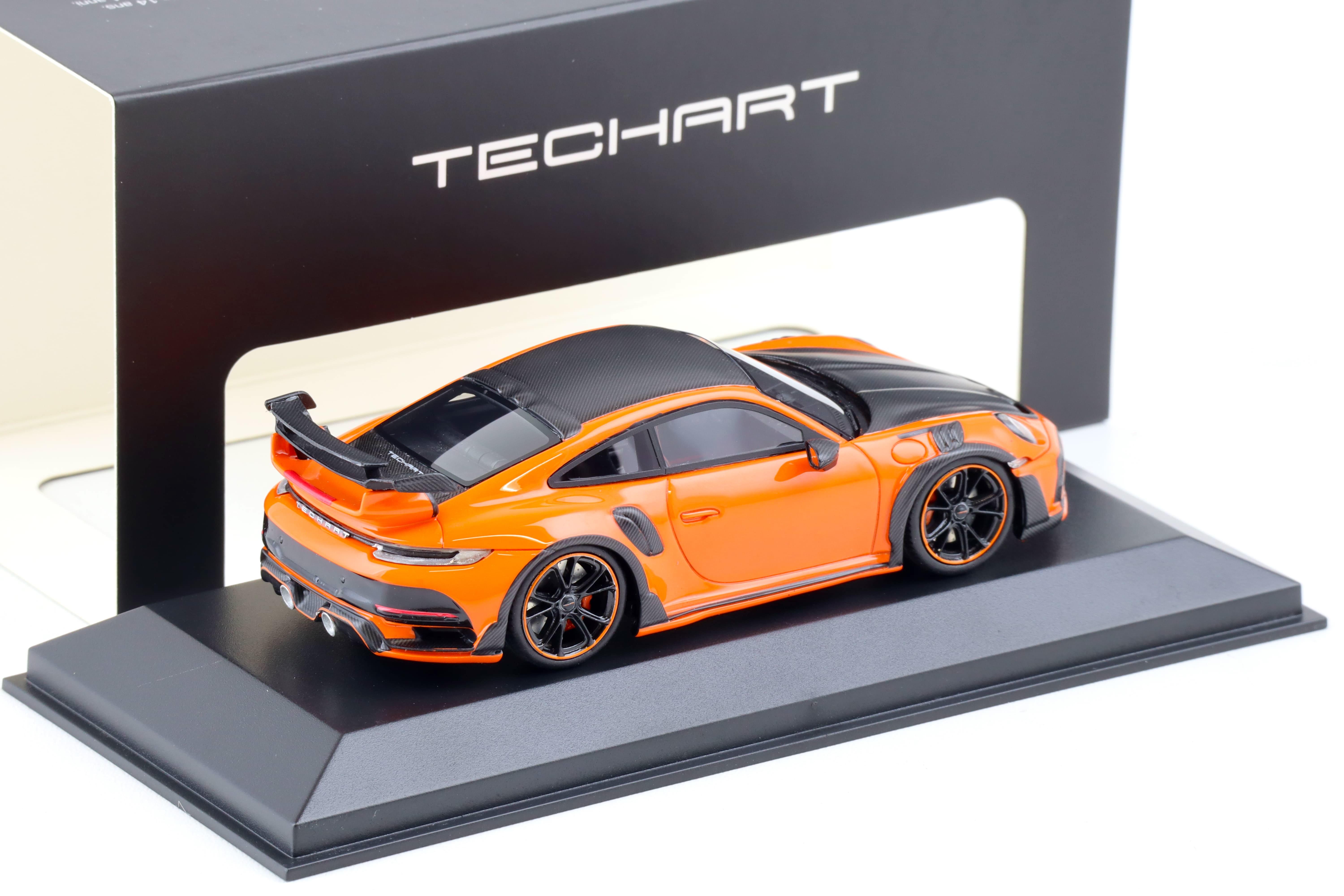 1:43 TECHART Collection Porsche 911 (992) Techart GTStreet R Coupe Gulf orange