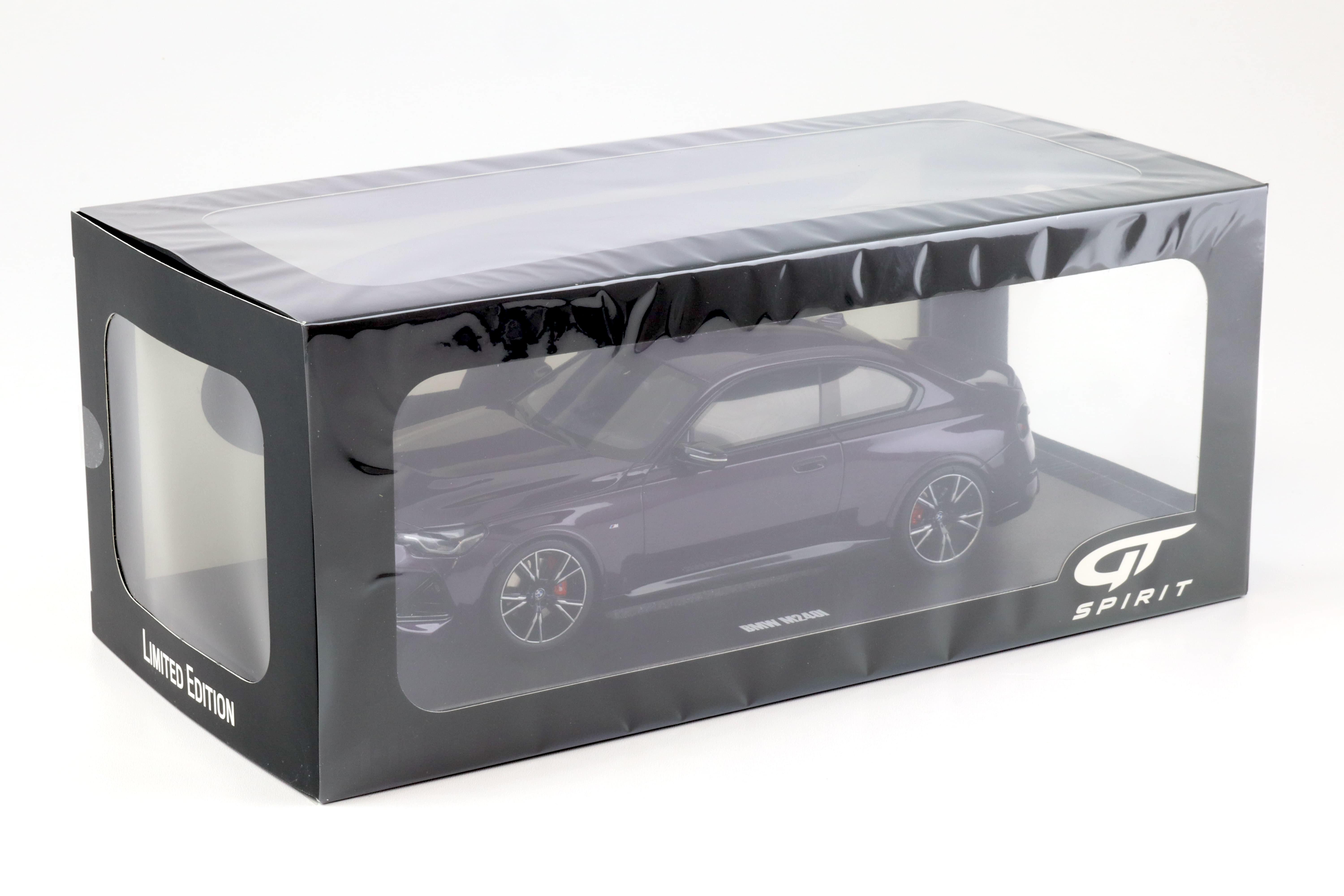 1:18 GT Spirit GT504 BMW M240i Coupe G42 Thundernight metallic 2023