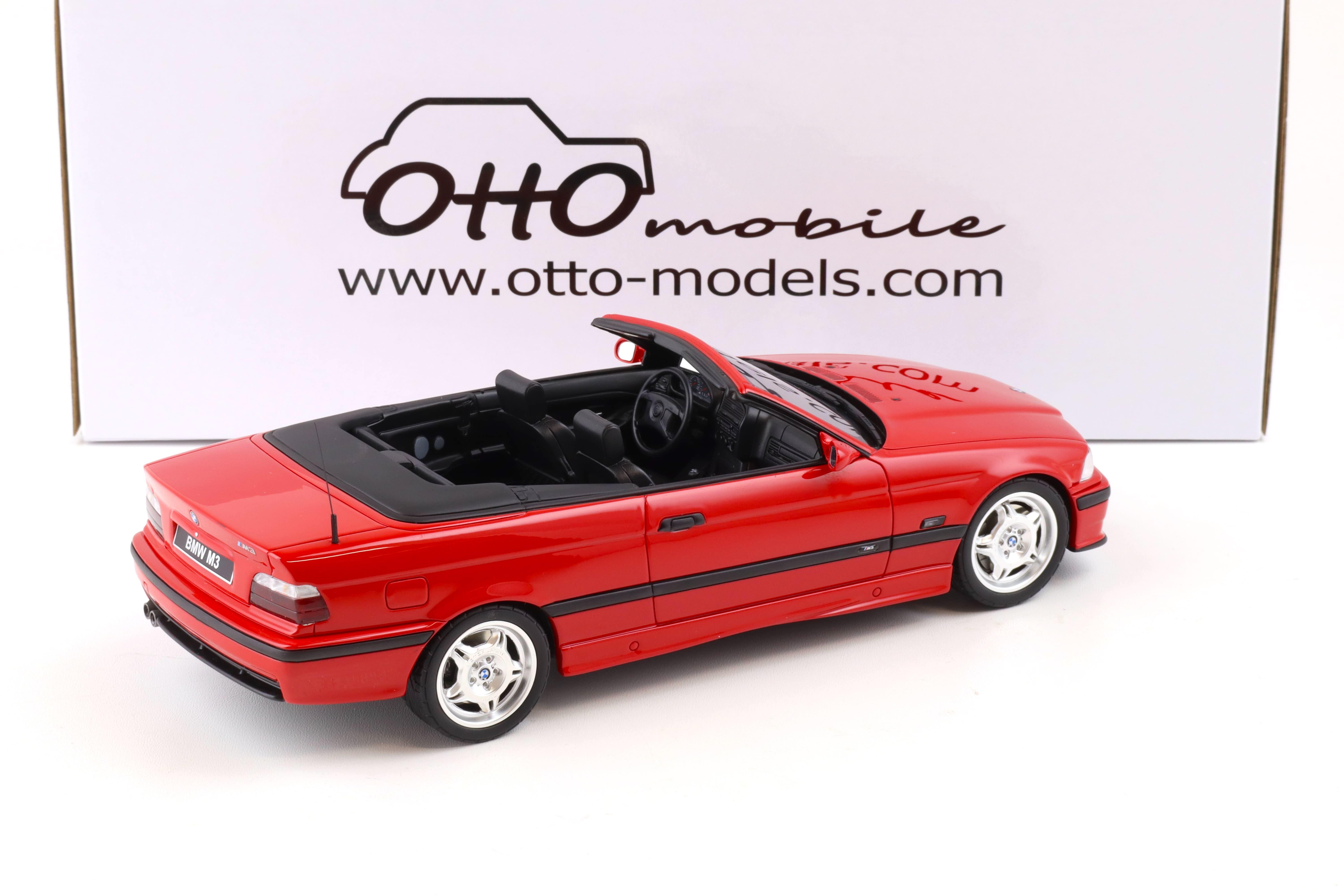 1:18 OTTO mobile OT1048 BMW M3 (E36) Convertible red 1995