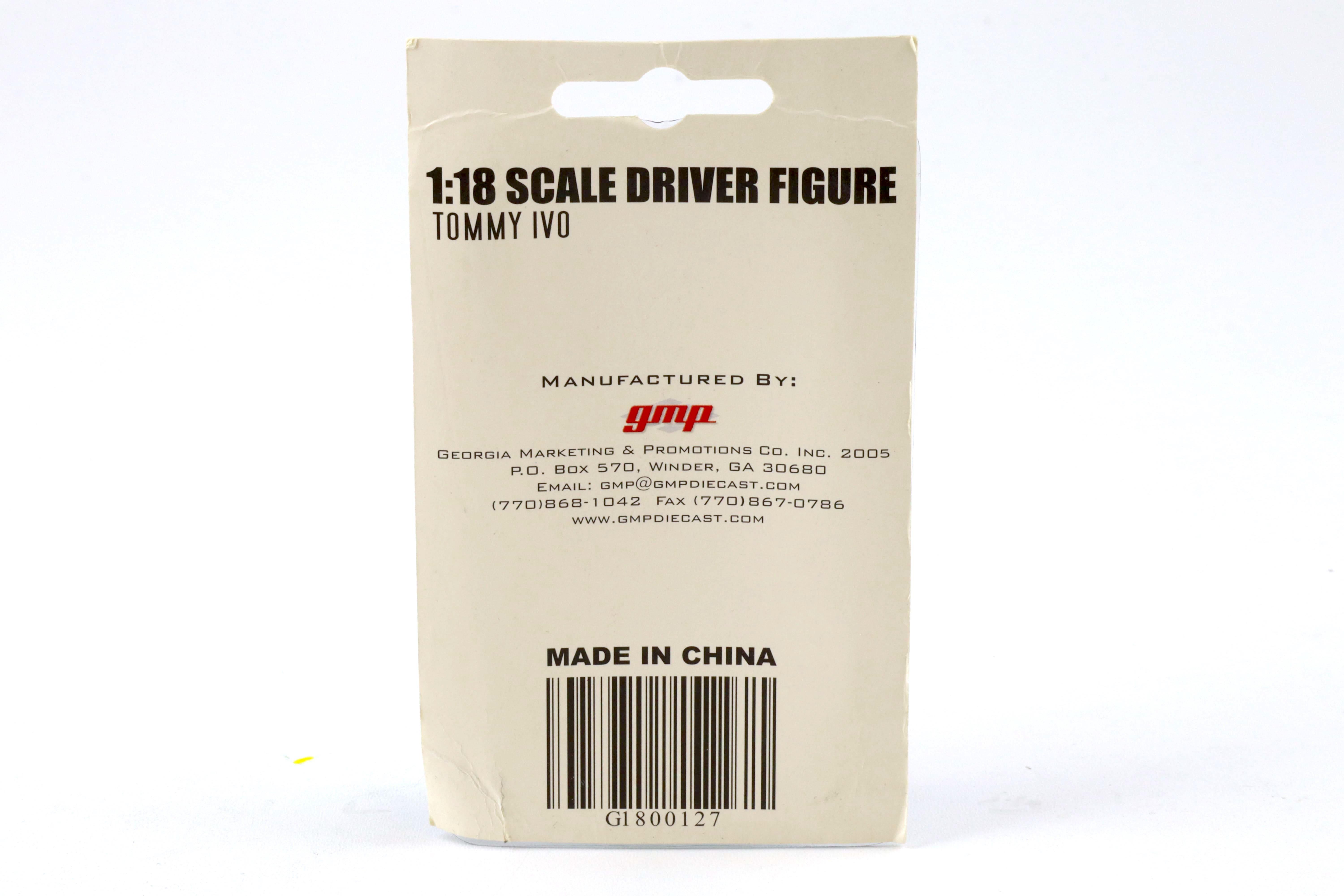 1:18 GMP Tommy IVO Driver Figure Figur Zubehör Diorama G1800127