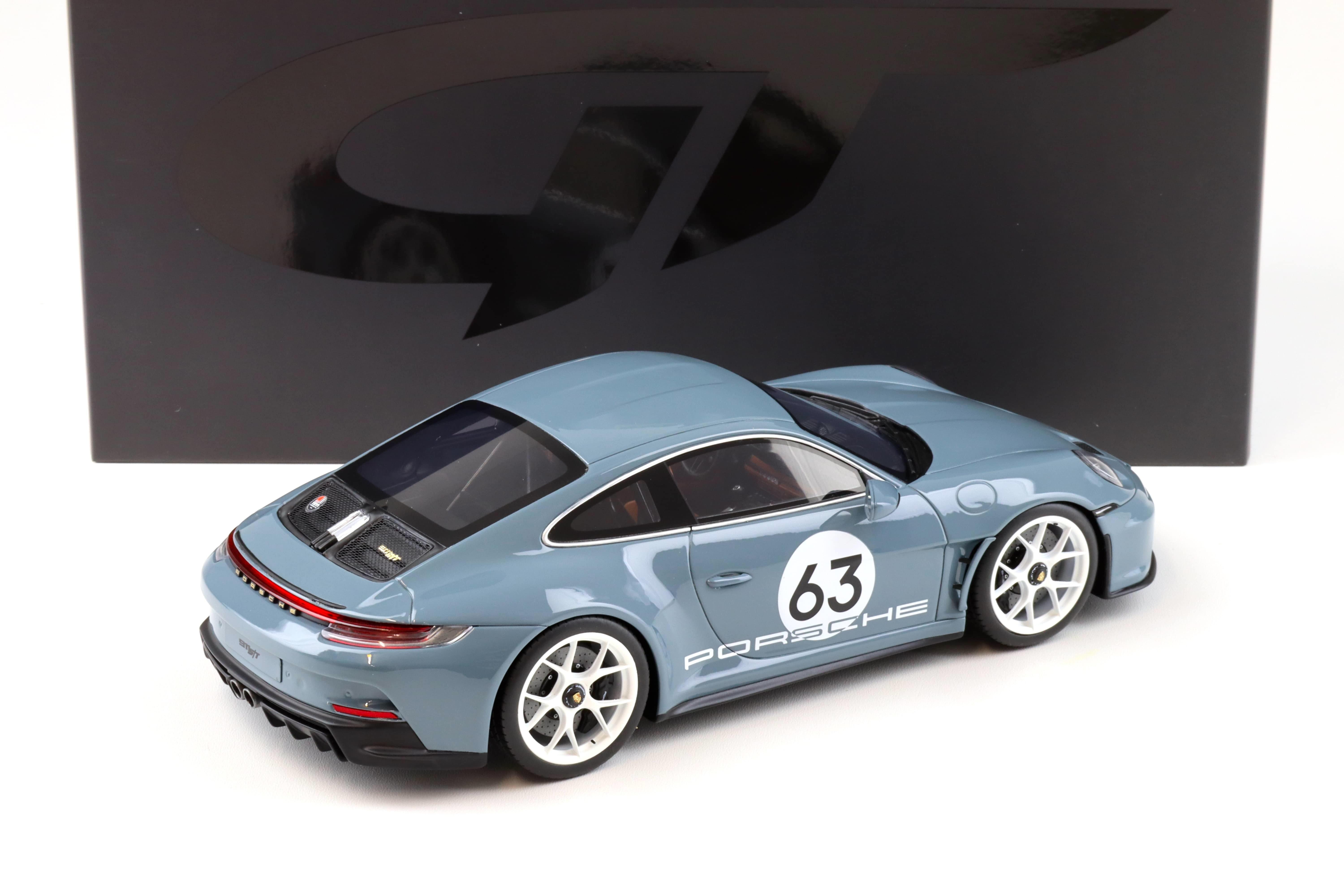 1:18 GT Spirit GT491 Porsche 911 992 S/T Coupe Heritage Package Shore blue 2024