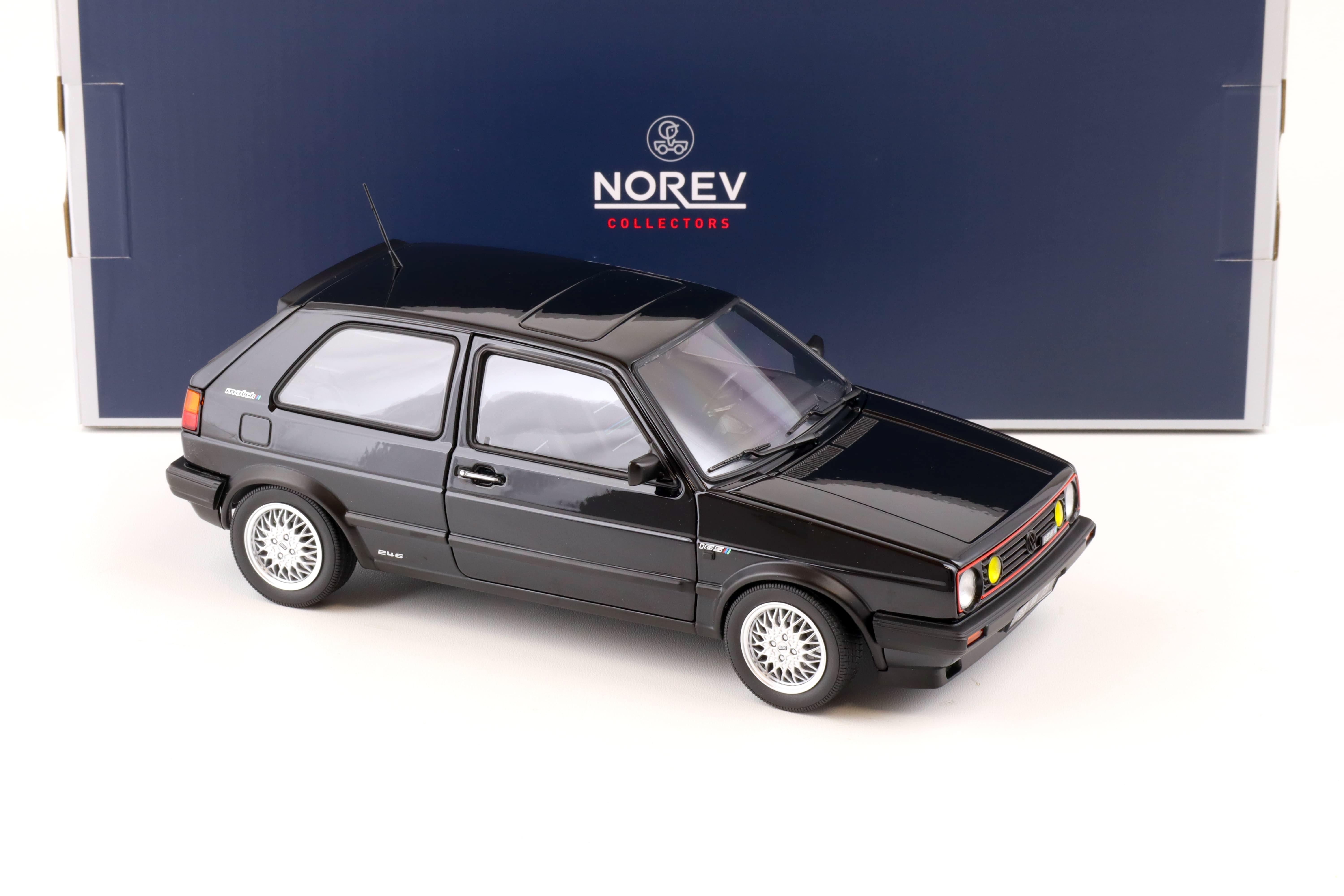 1:18 Norev VW Golf 2 GTI Match 1989 black metallic 