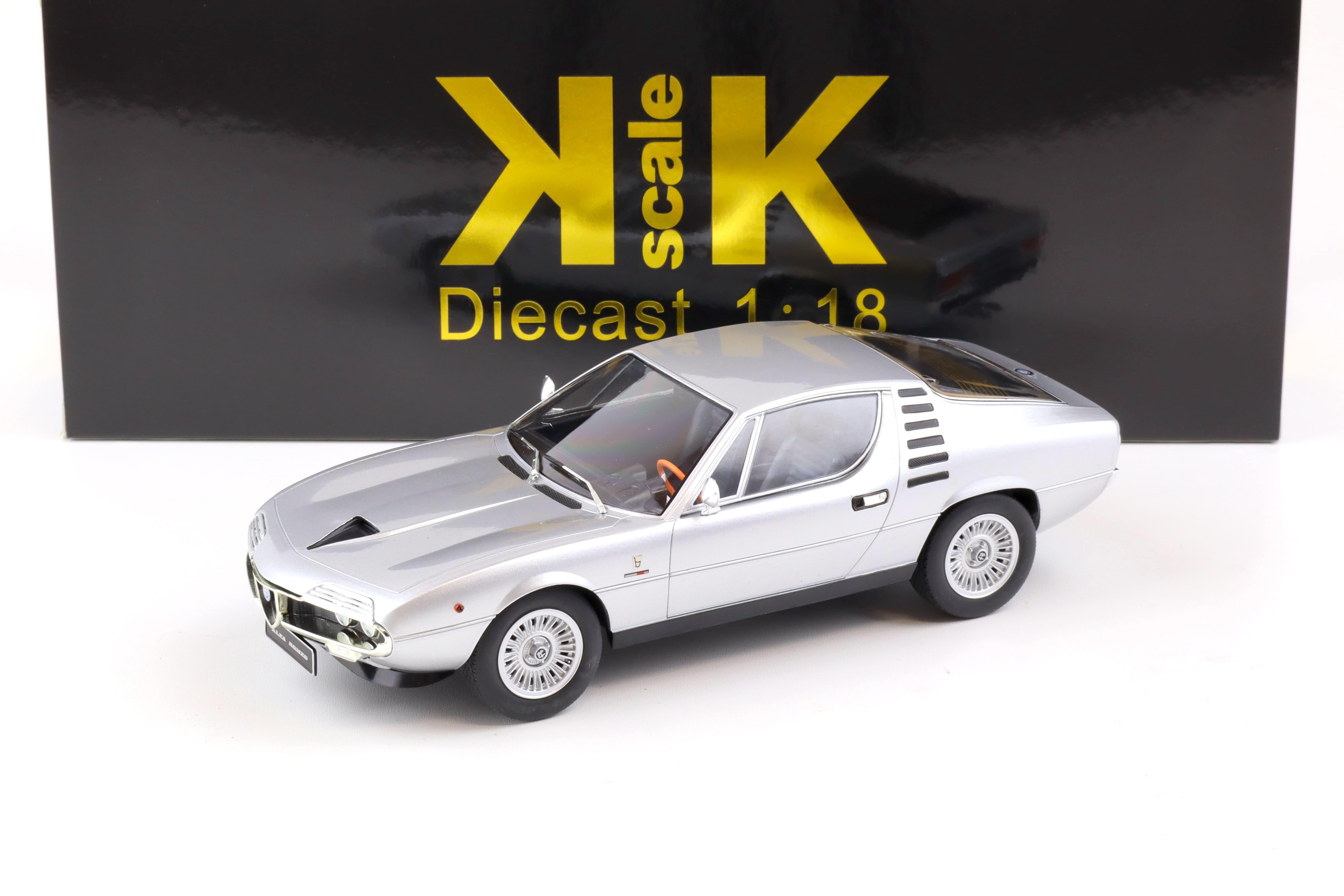 1:18 KK-Scale Alfa Romeo Montreal silver 1970