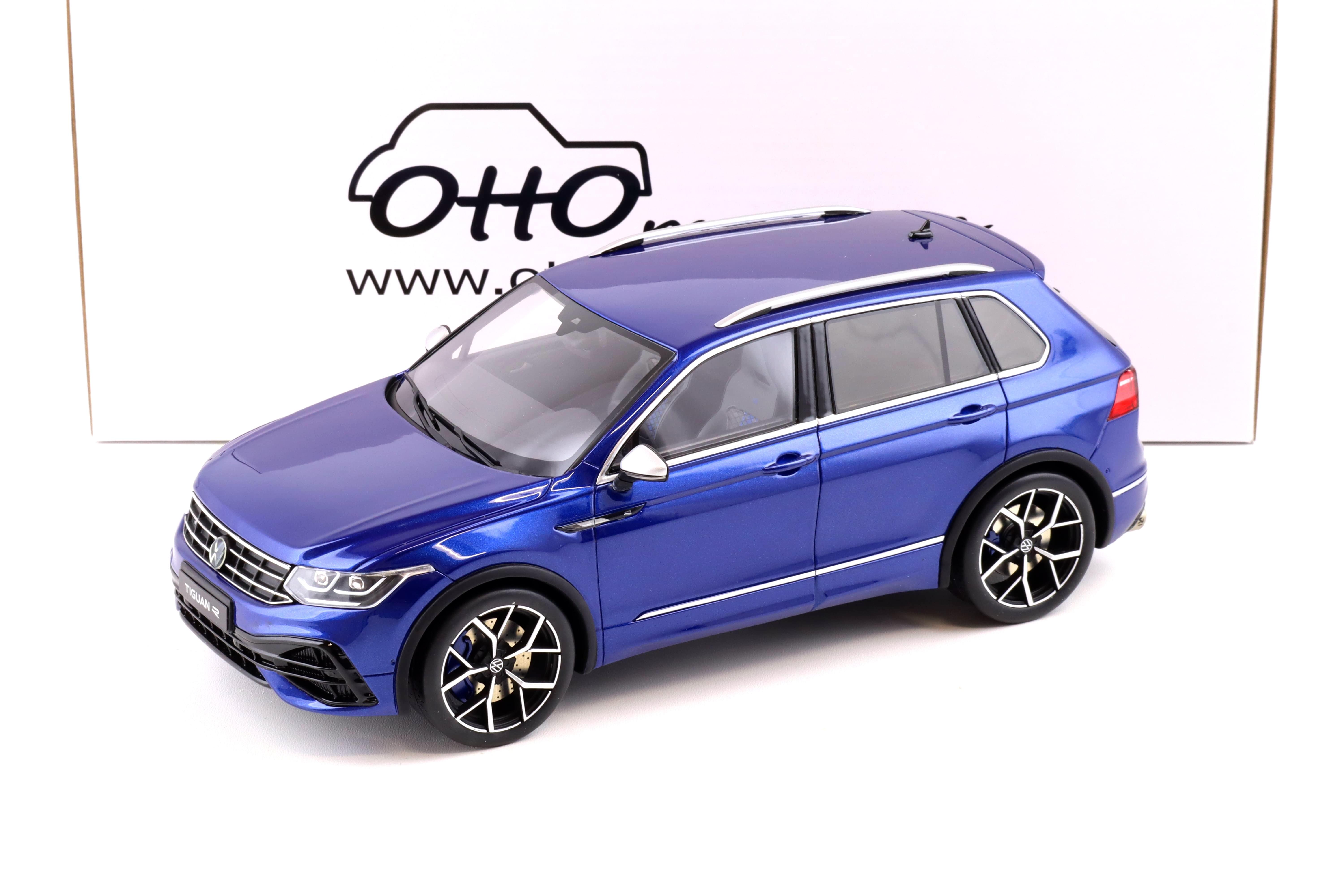 1:18 OTTO mobile OT423 VW Tiguan R blue metallic 2021